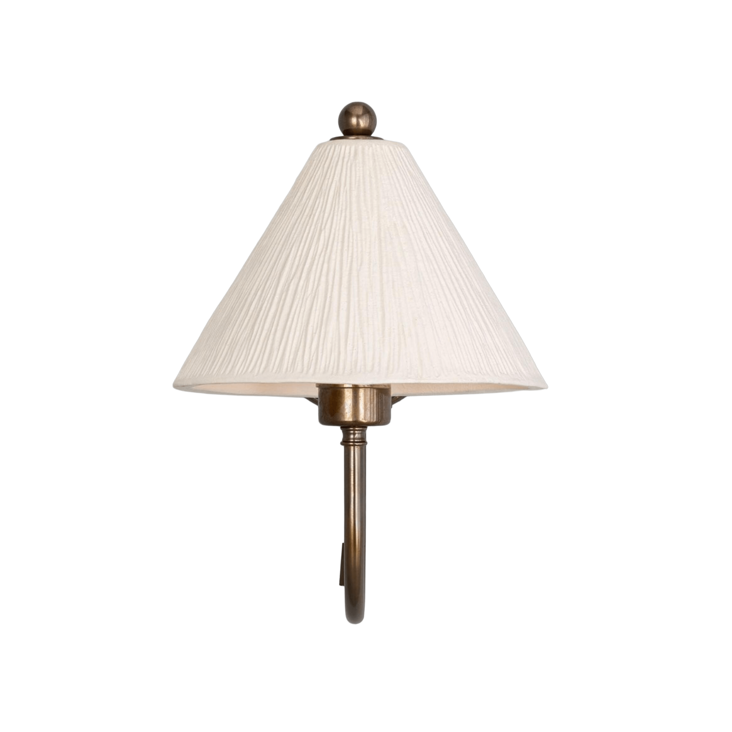 Mullan Lighting Lighting Tilia Ceramic Cone Wall Sconce