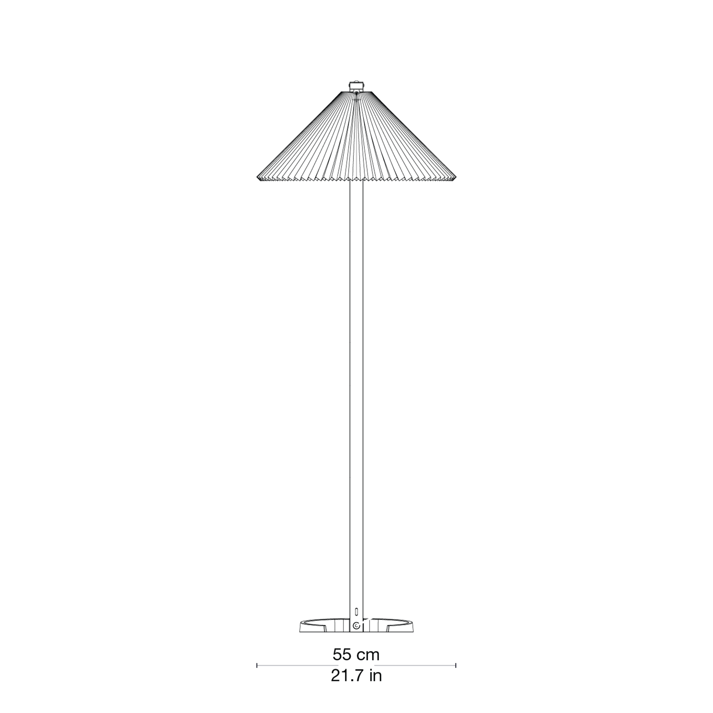 Gubi SHOP Timberline Floor Lamp
