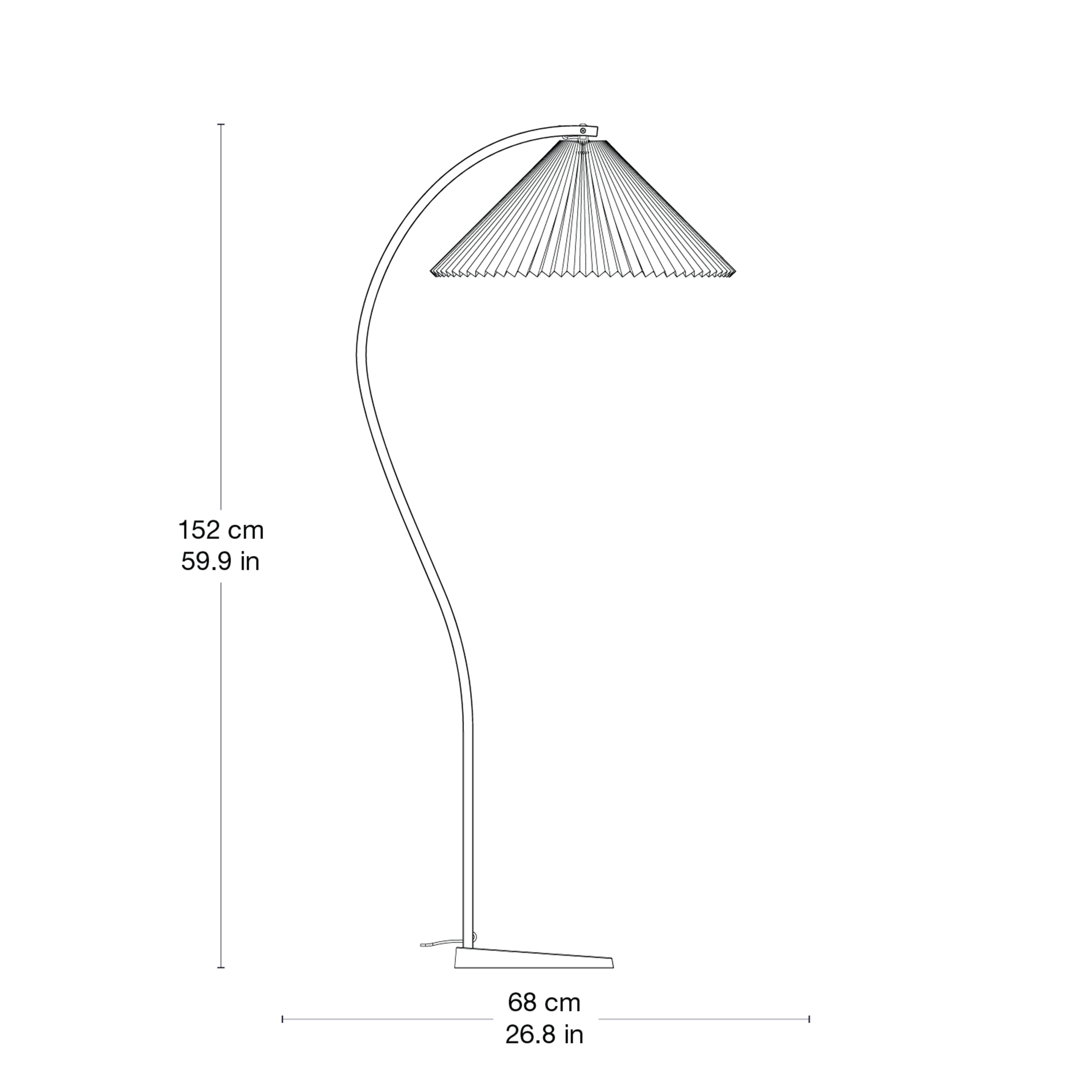 Gubi SHOP Timberline Floor Lamp