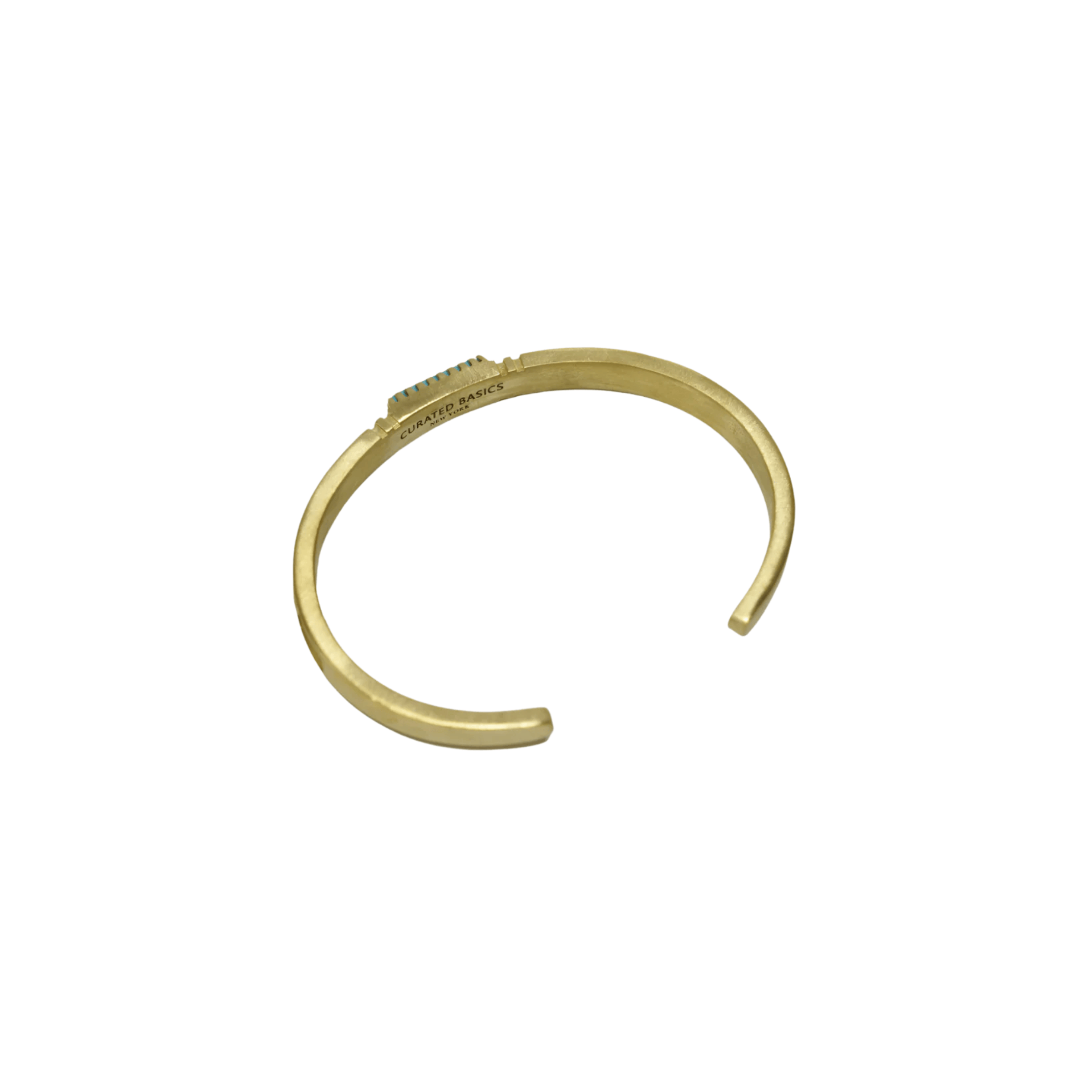 Curated Basics SHOP Turquoise Inlay Bracelet