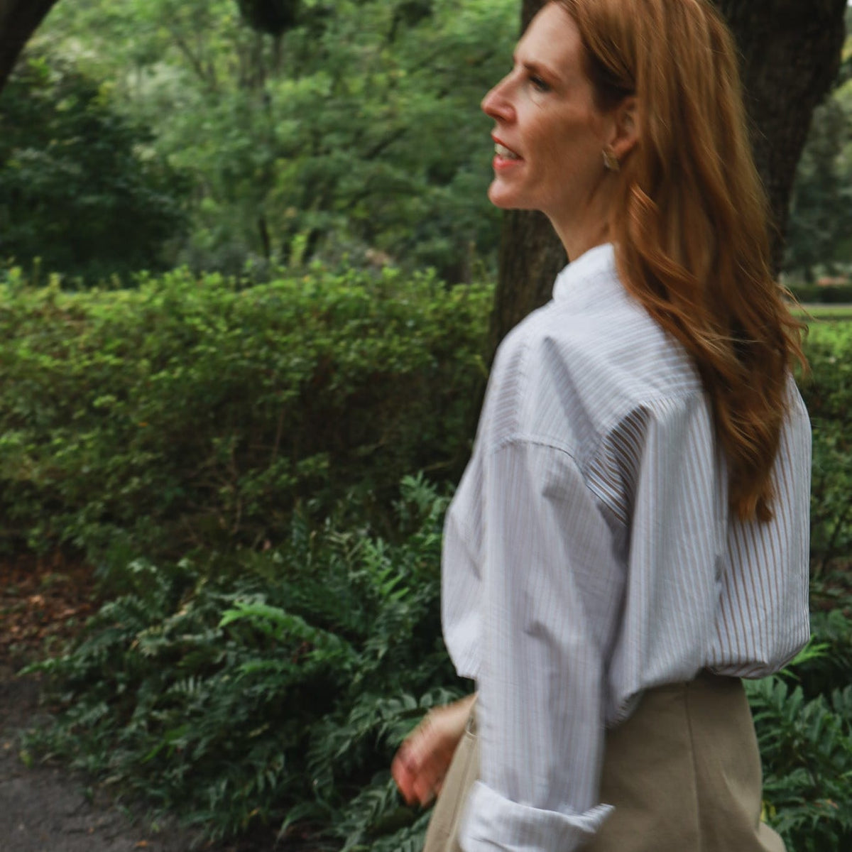PeppinoPeppino SHOP Type 185 | The Native Brown Stripe Shirt