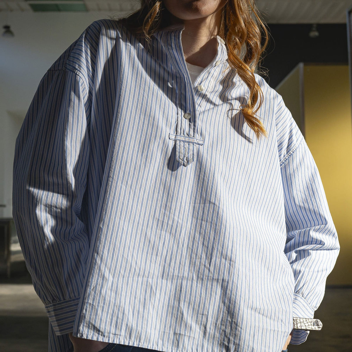 PeppinoPeppino SHOP Type 185 | The Native Navy Stripe Shirt