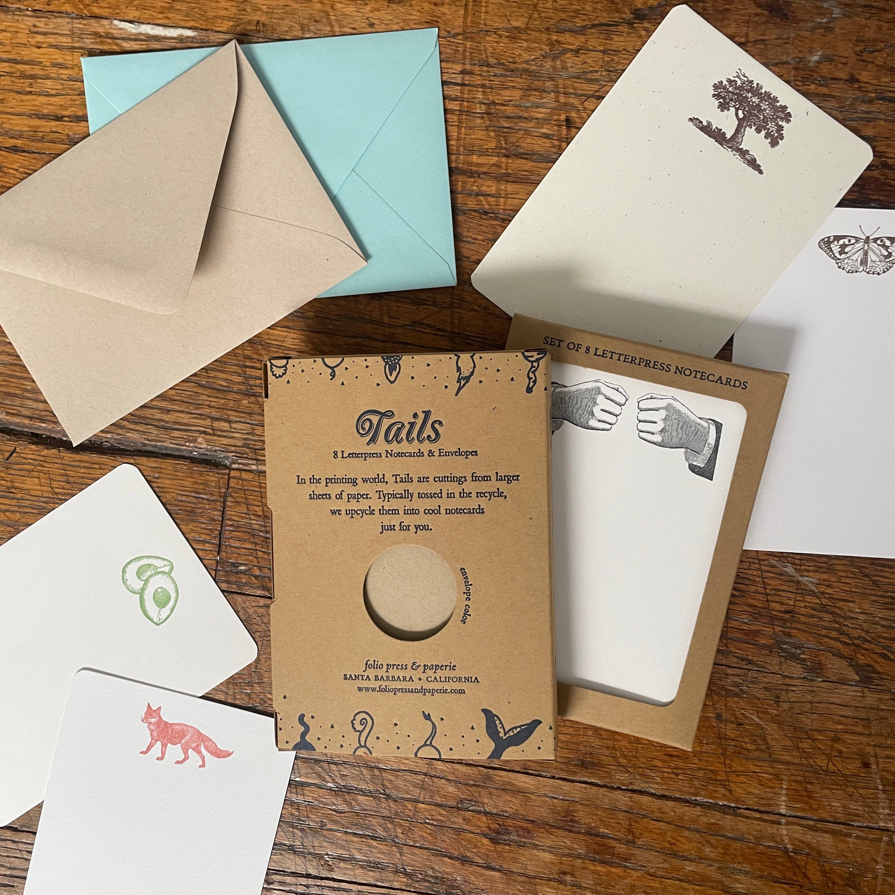 folio press & paperie Stationary Western Saddle - Tails Boxed Notecards