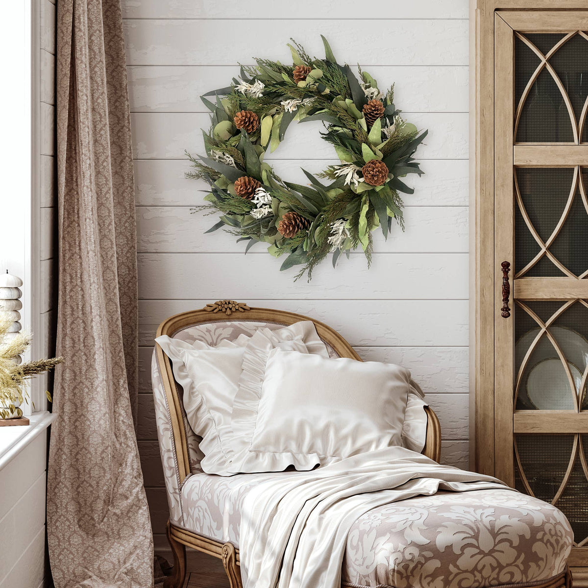 Andaluca SHOP Winter Sage Holiday Wreath