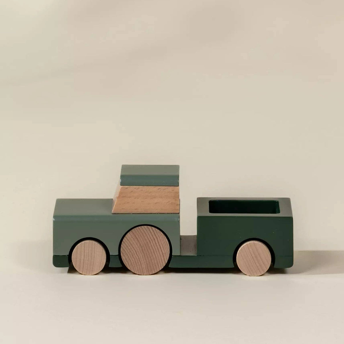Coco Village Toys Wooden Vehicle - Farm Tractor