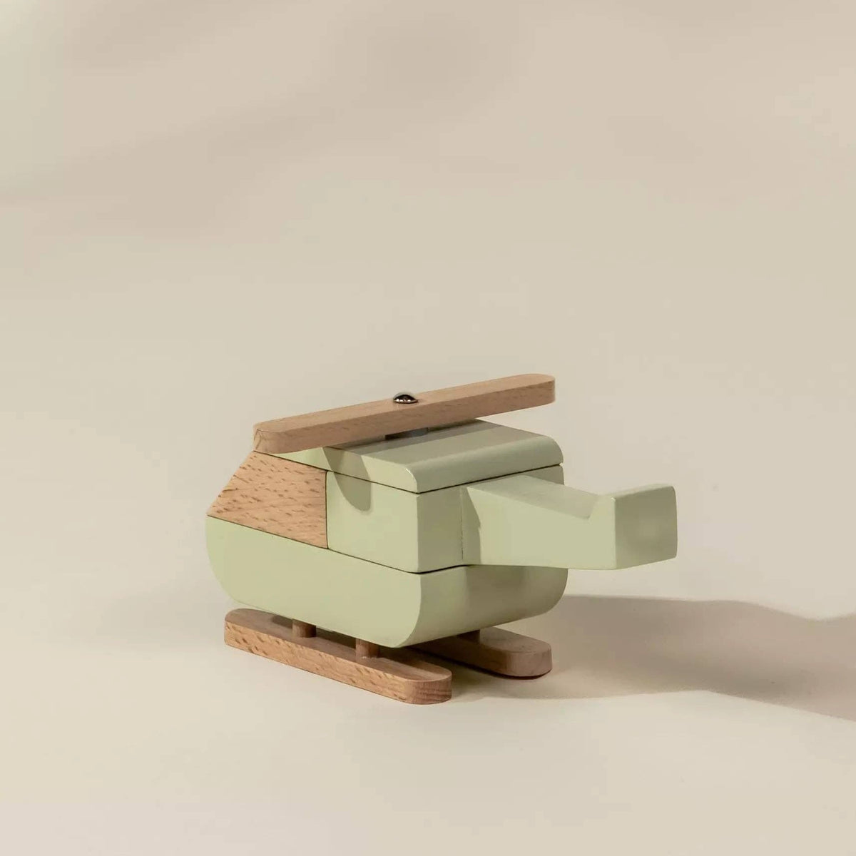 Coco Village Toy Wooden Vehicle - Helicopter