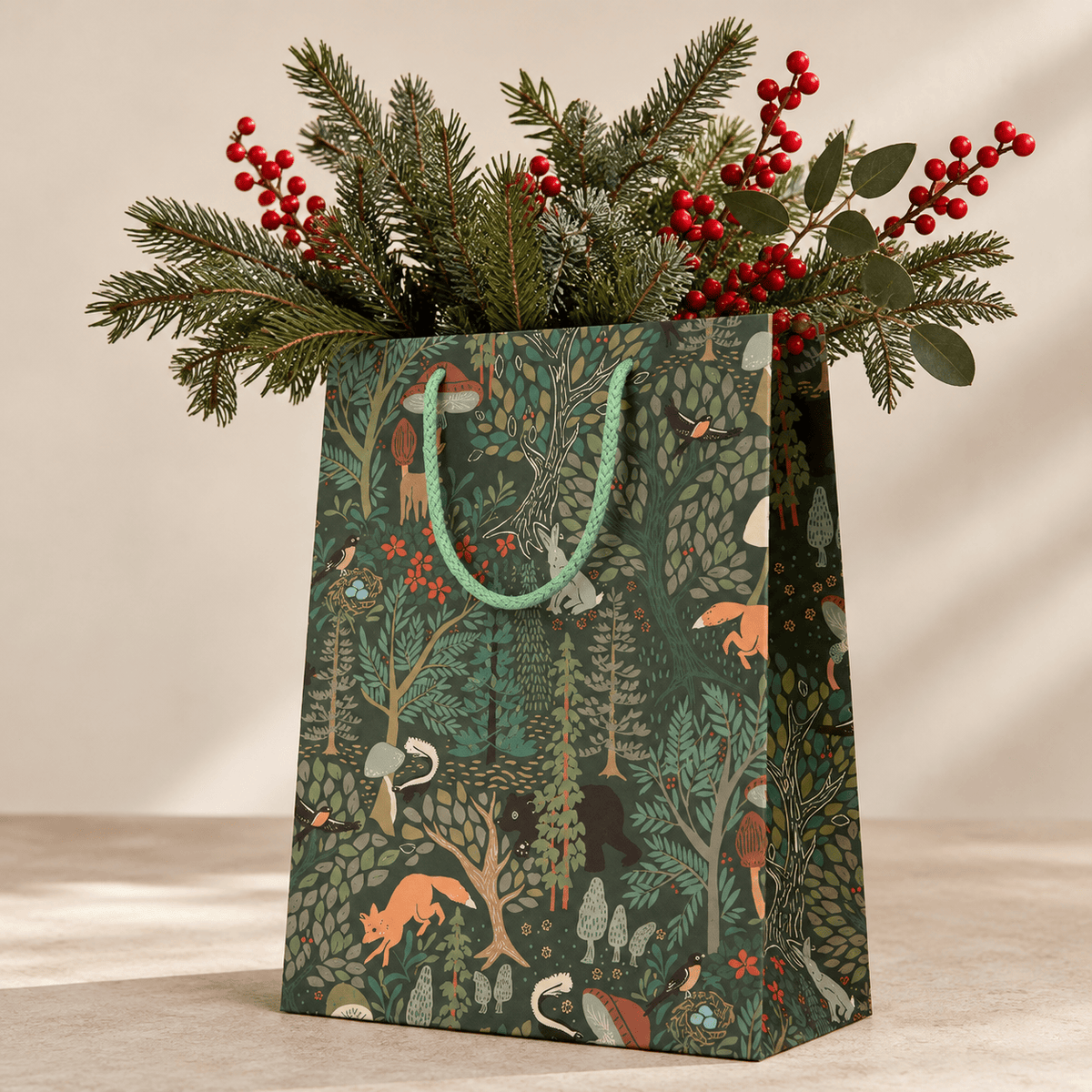 Amy Heitman SHOP Woodland Gift Bag