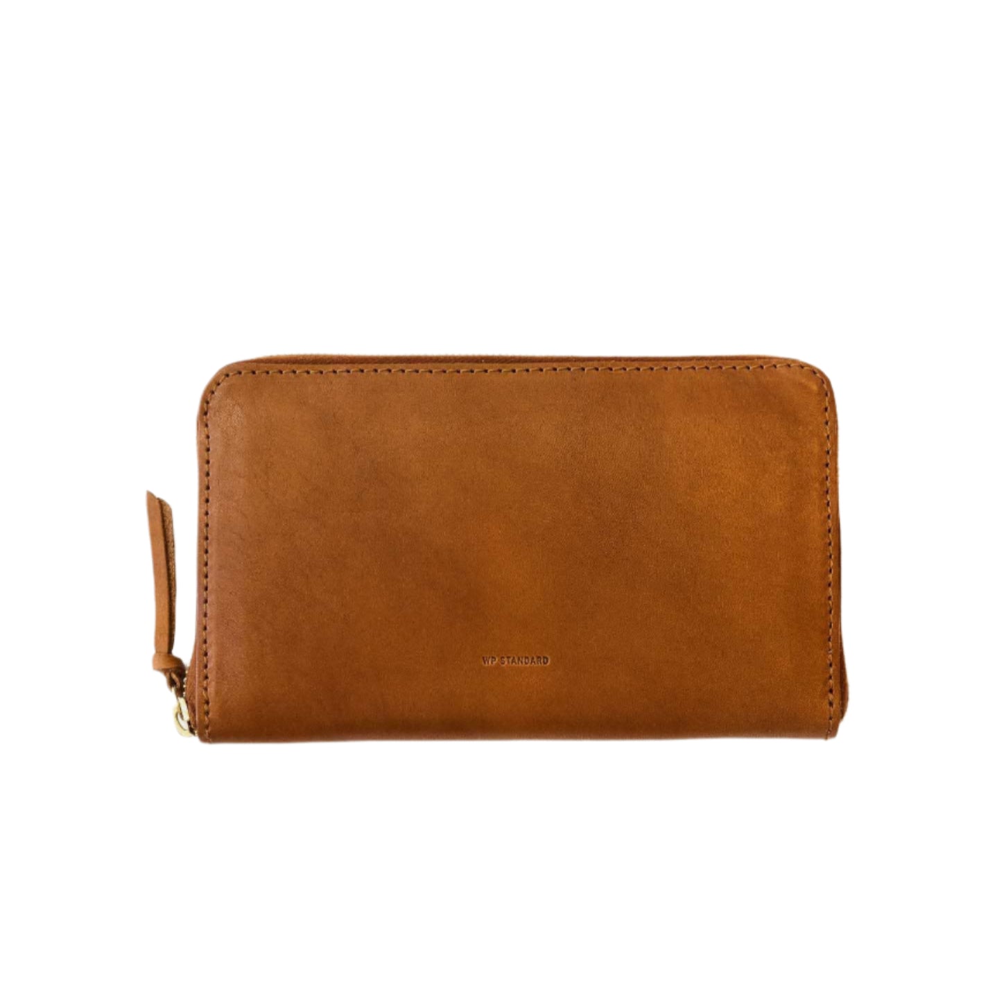 WP Standard Tan WP Standard - Leather Zip Around Wallet for Women