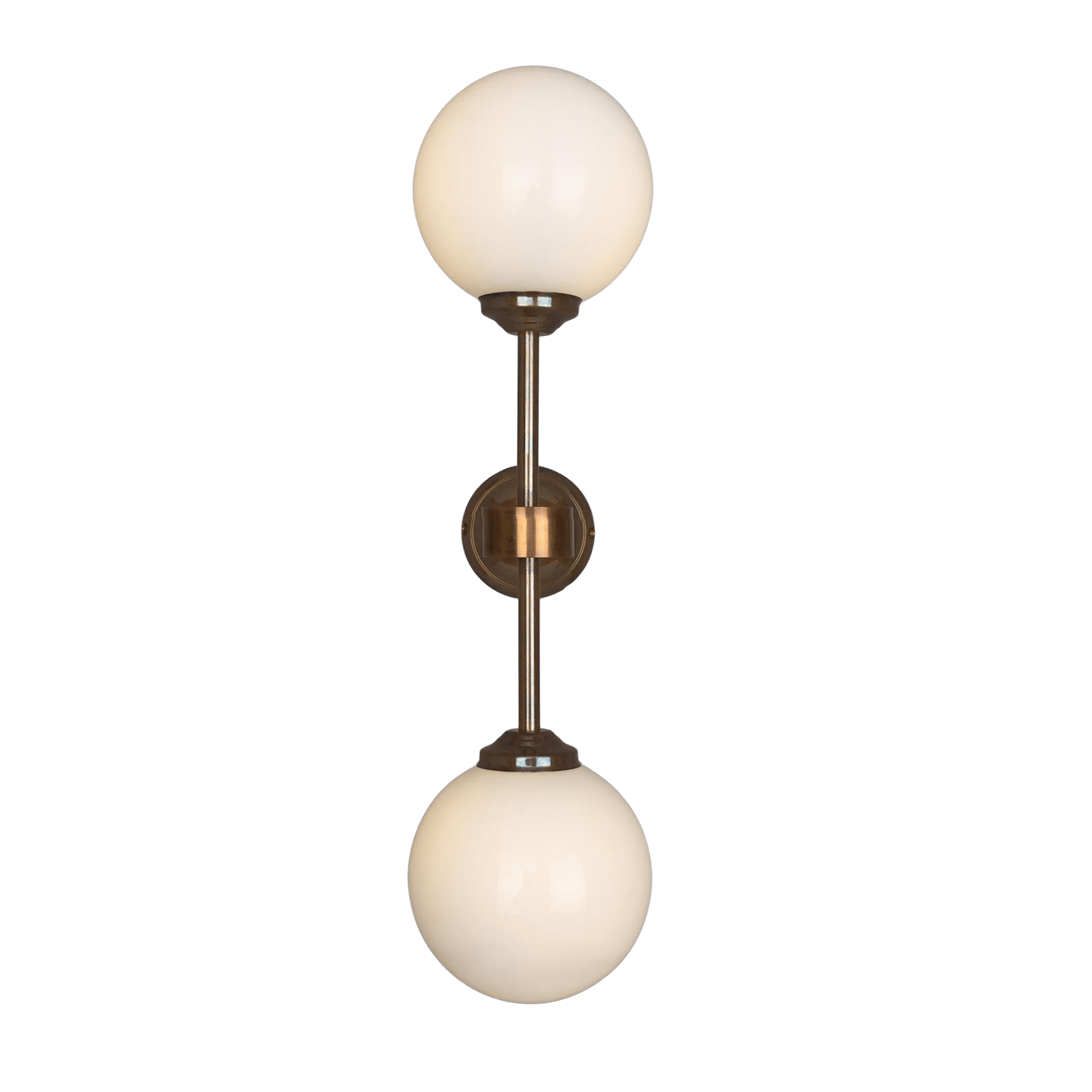 Mullan Lighting Lighting Yaounde Double Globe Wall Sconce