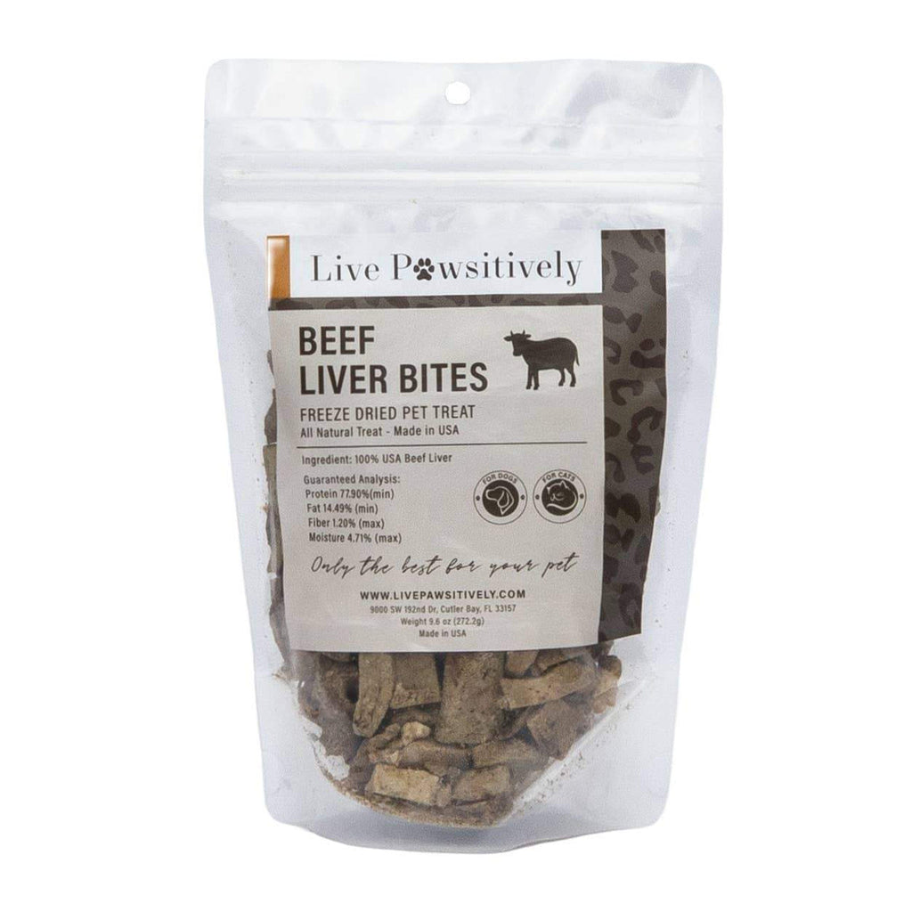 Live Pawsitive Pet Beef Liver Bites