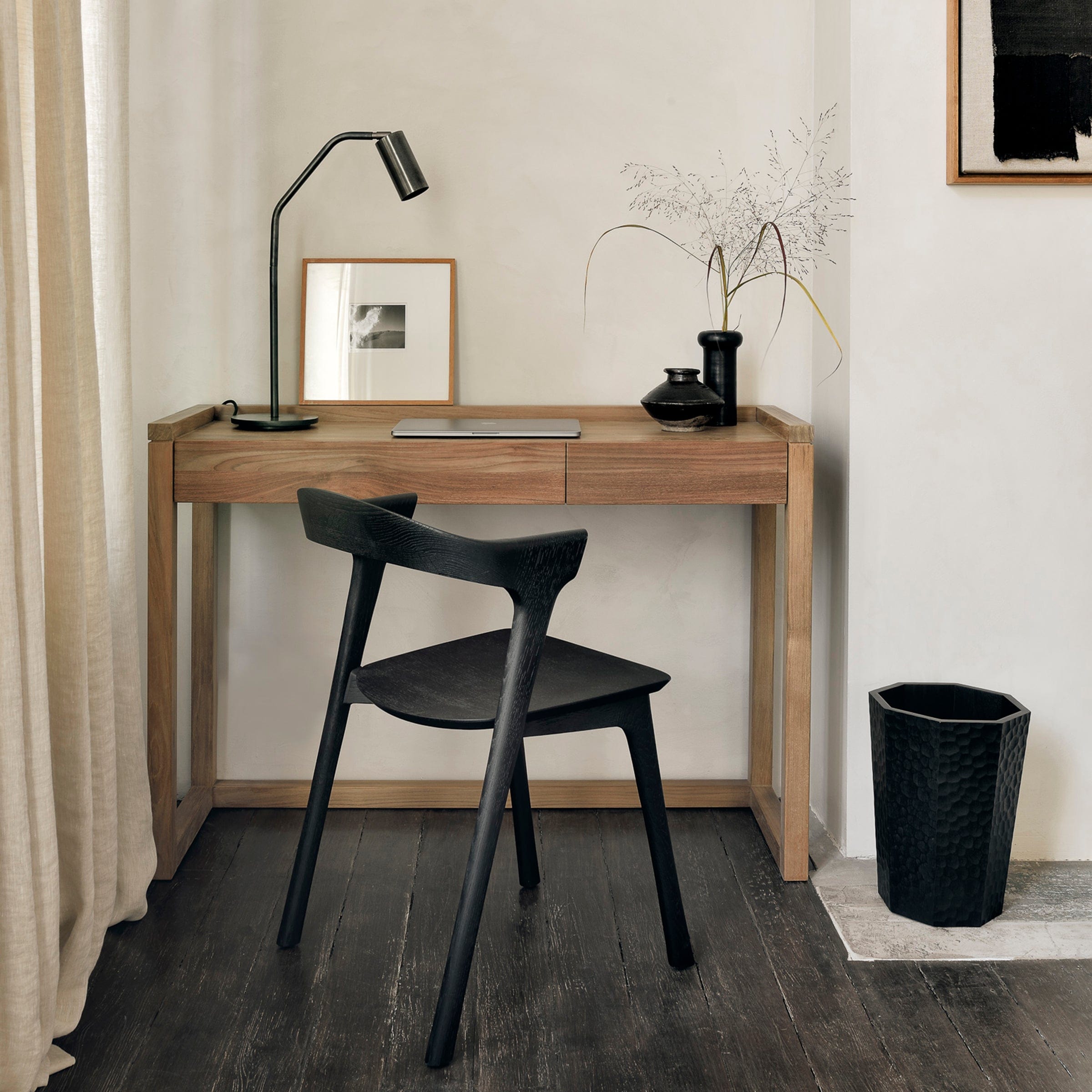 Ethnicraft Furniture Black Oak Bok Chair