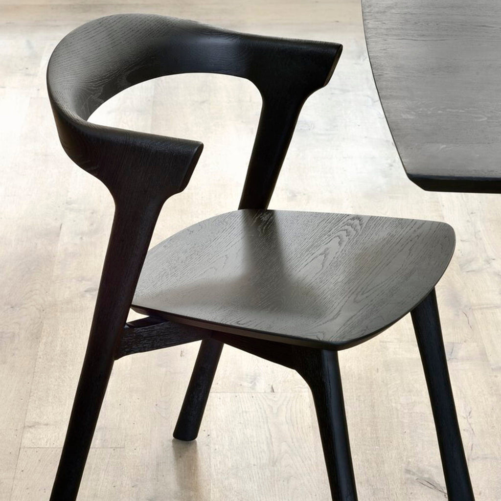 Ethnicraft Furniture Black Oak Bok Chair