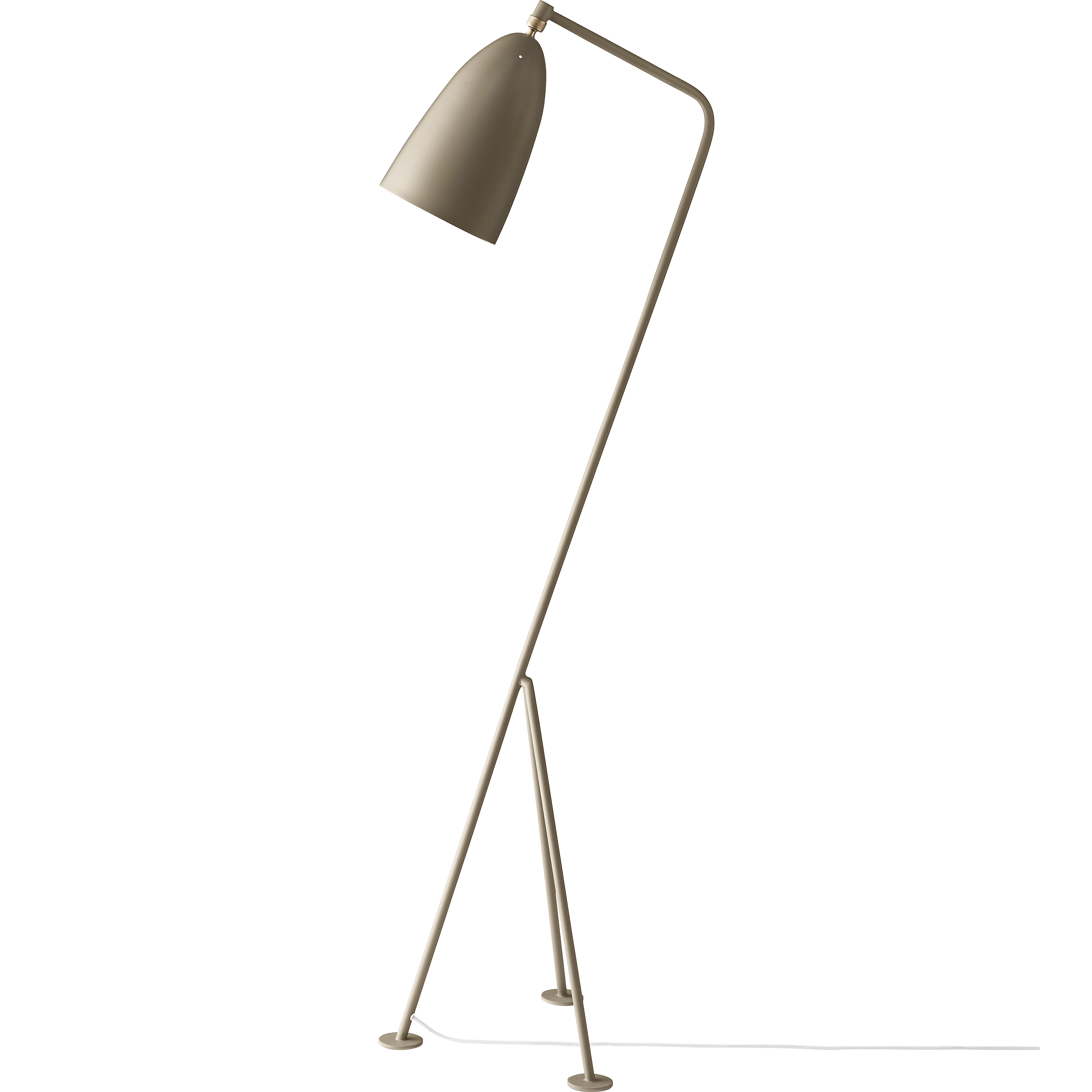 Gubi Lighting Warm Grey Gräshoppa Floor Lamp