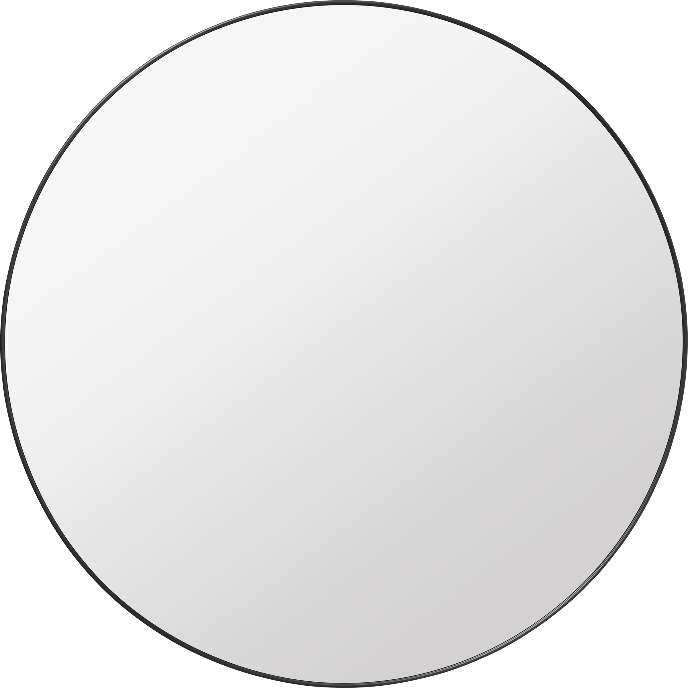 Gubi Wall Decor Black Brass Gubi Wall Mirror