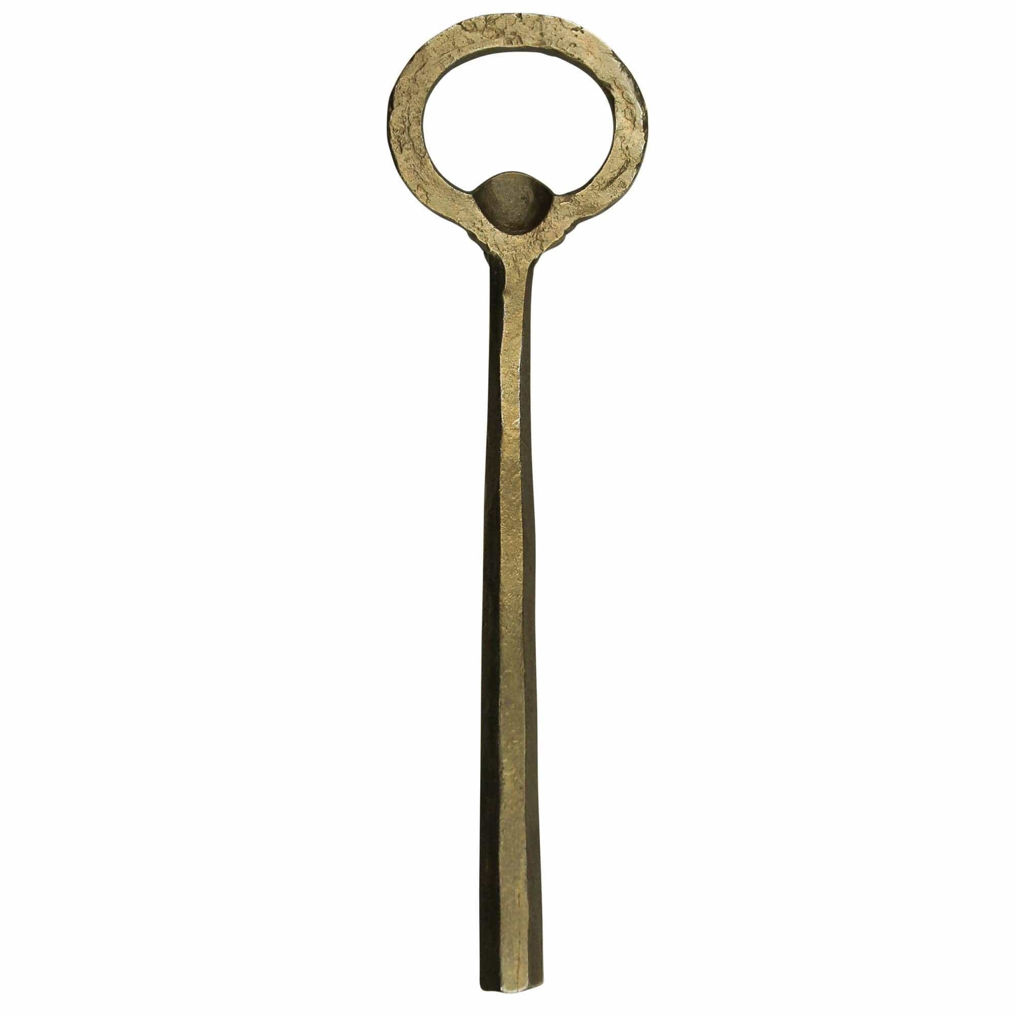 HomArt Iron / Brass Hendrix Bottle Opener, Brass
