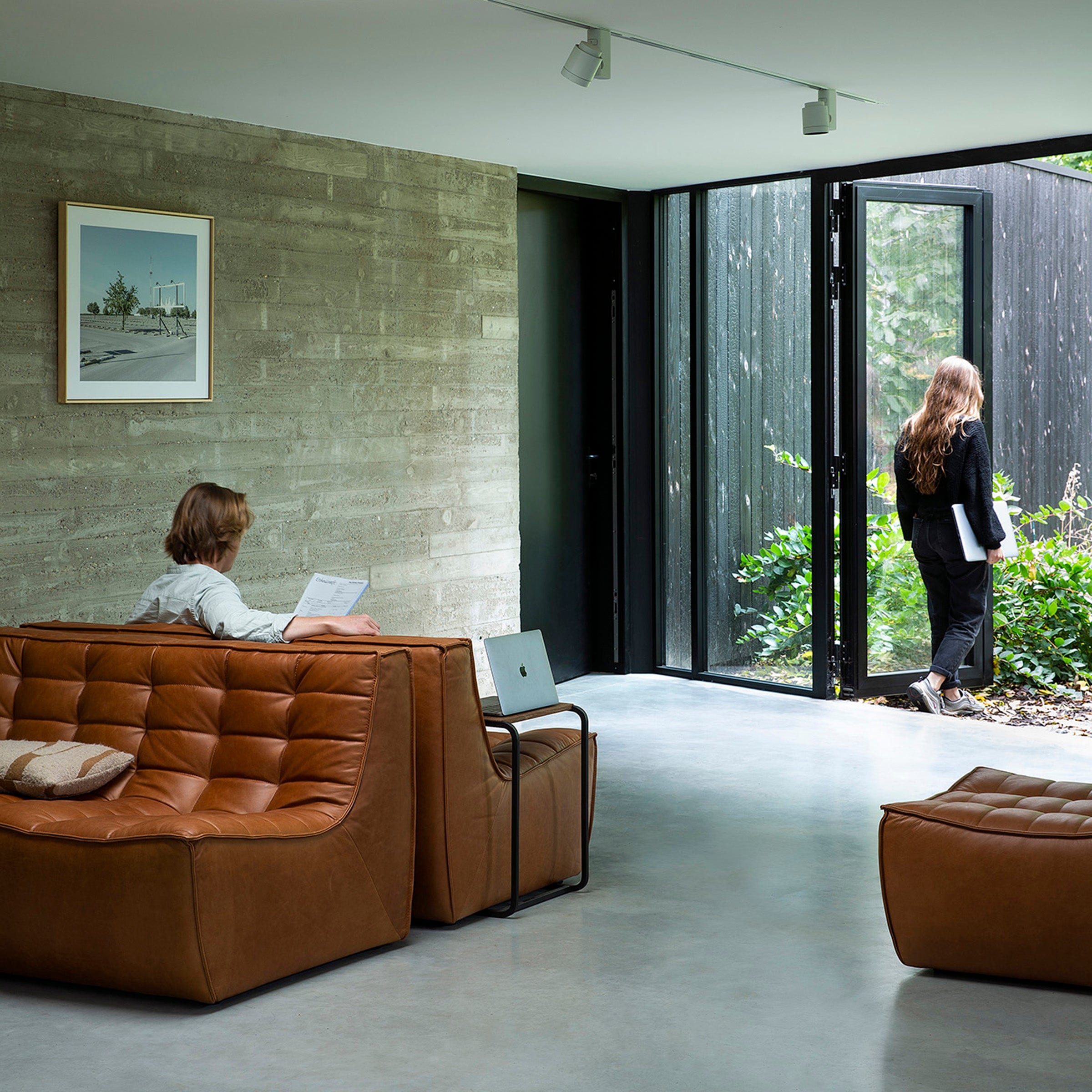 Asher + Rye N701 Sofa, 2 Seater