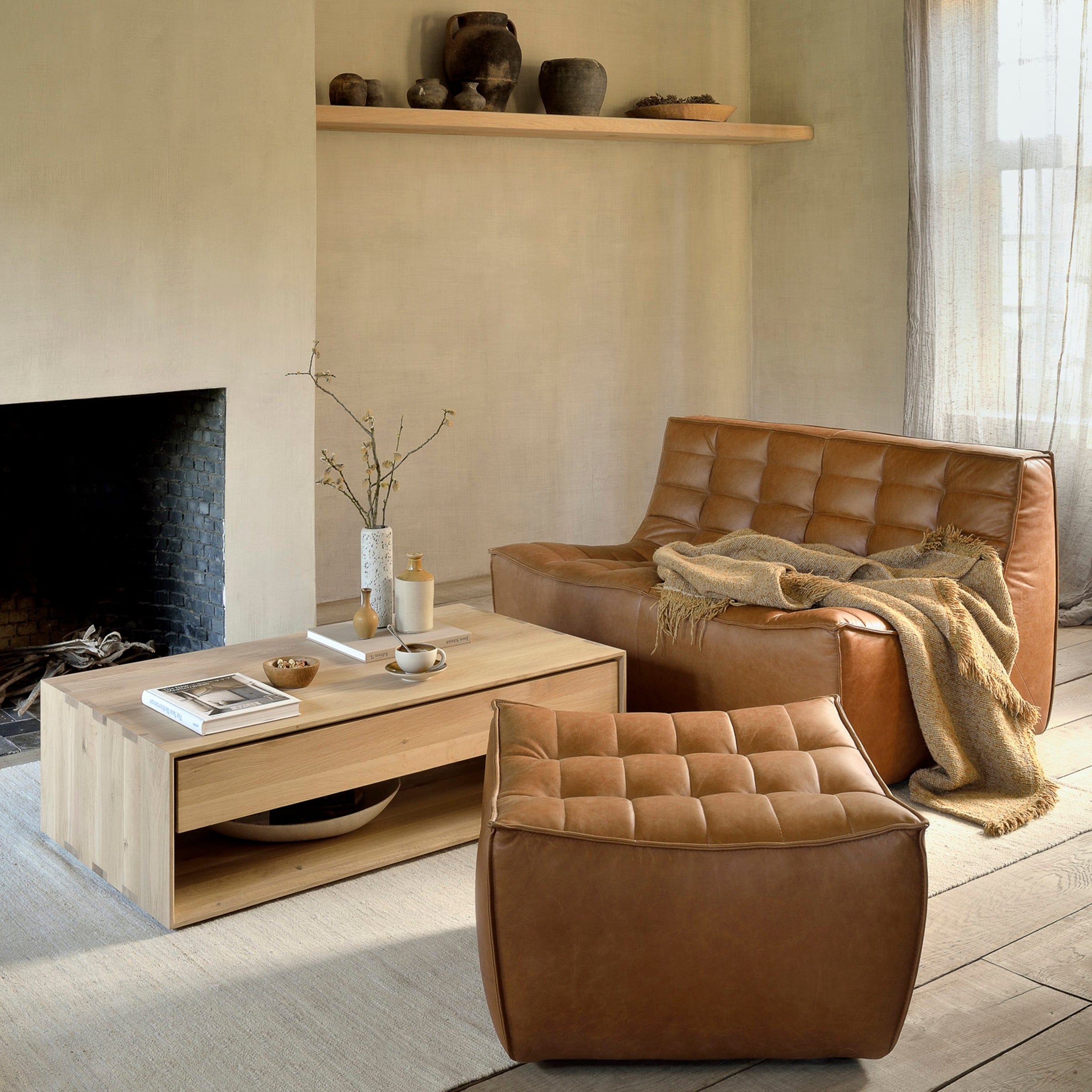 Asher + Rye N701 Sofa, 2 Seater