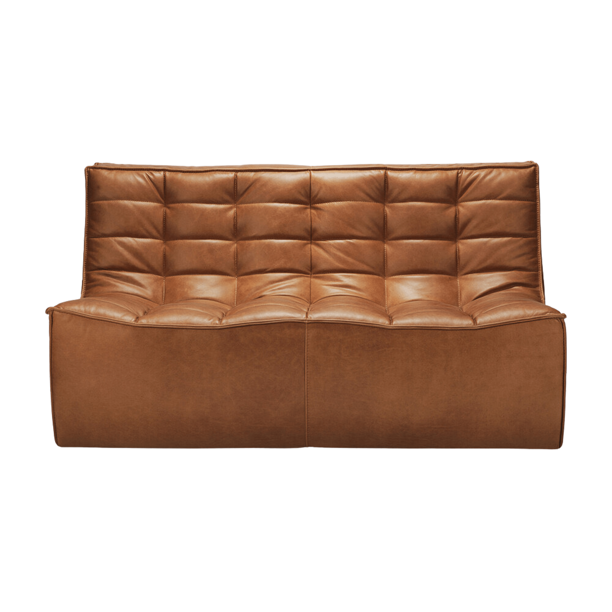 Asher + Rye Leather N701 Sofa, 2 Seater