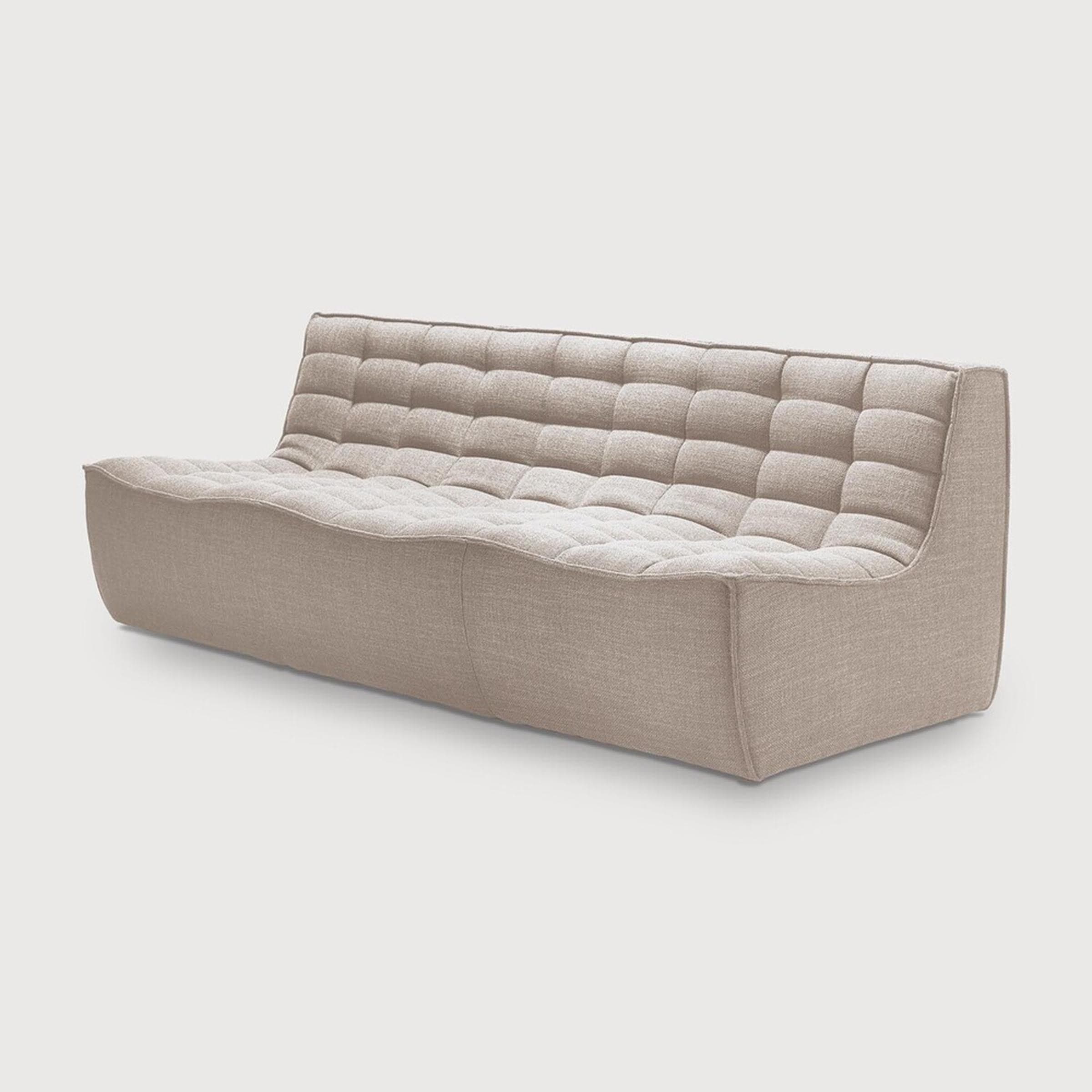 Ethnicraft Furniture N701 Sofa, 3 Seater