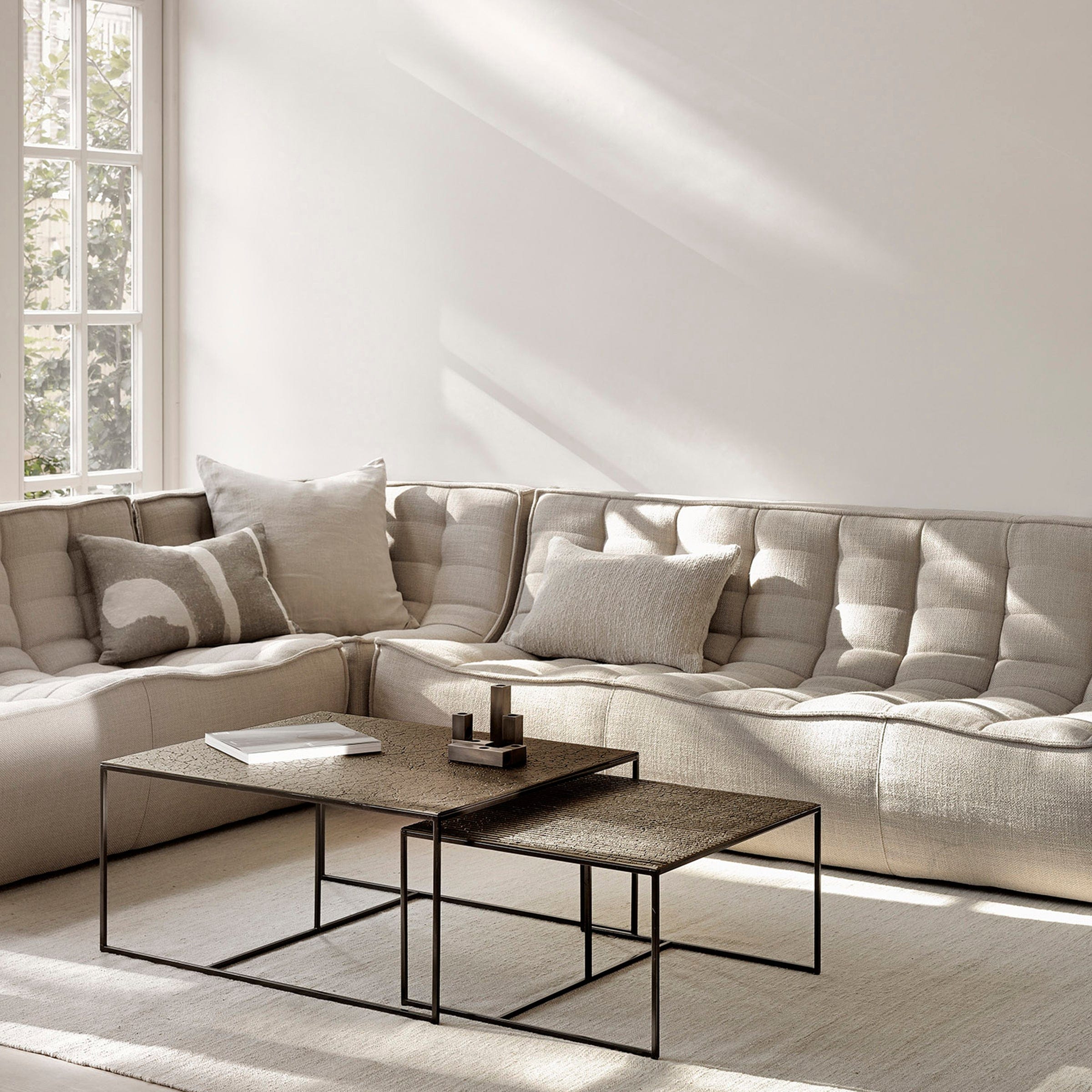 Ethnicraft Furniture N701 Sofa, Corner