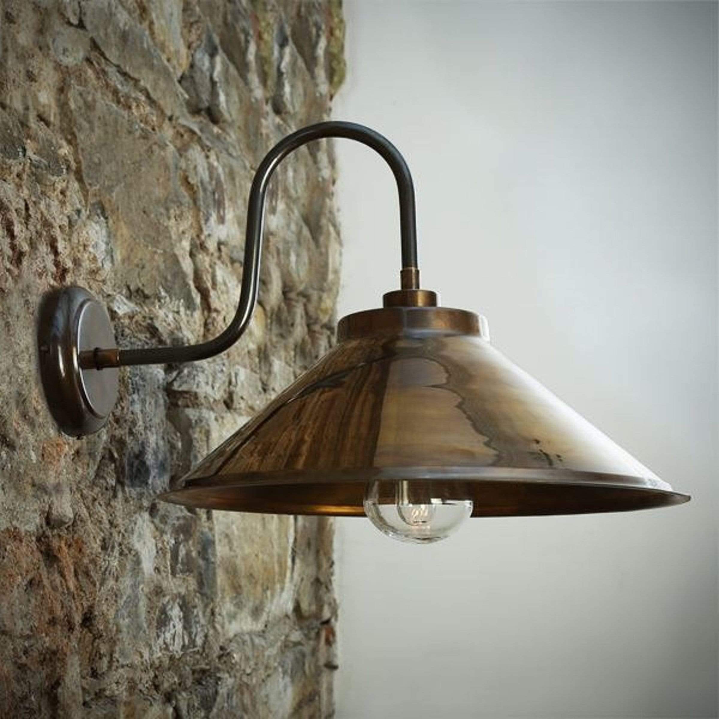 Outdoor Swan Neck Light
