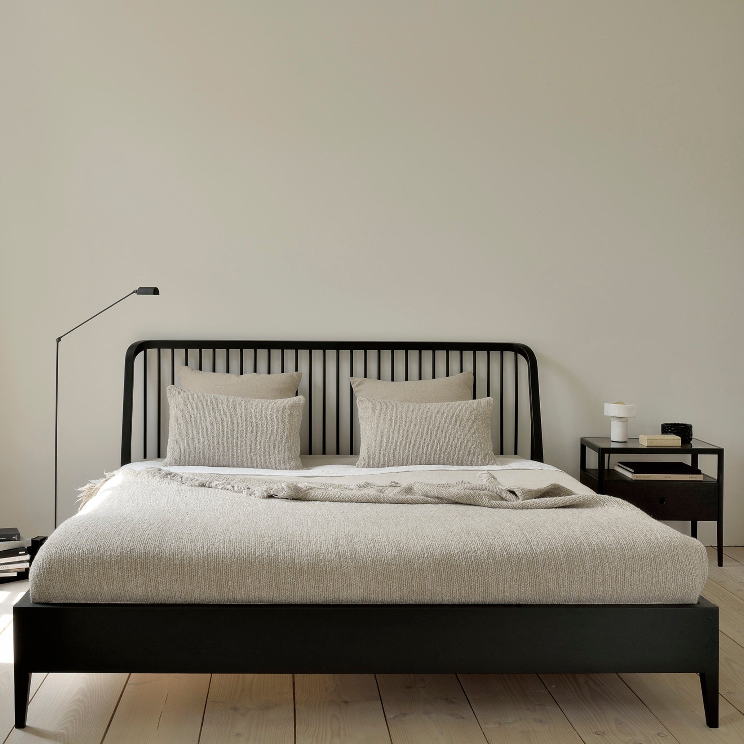 Ethnicraft Furniture Oak Spindle Bed