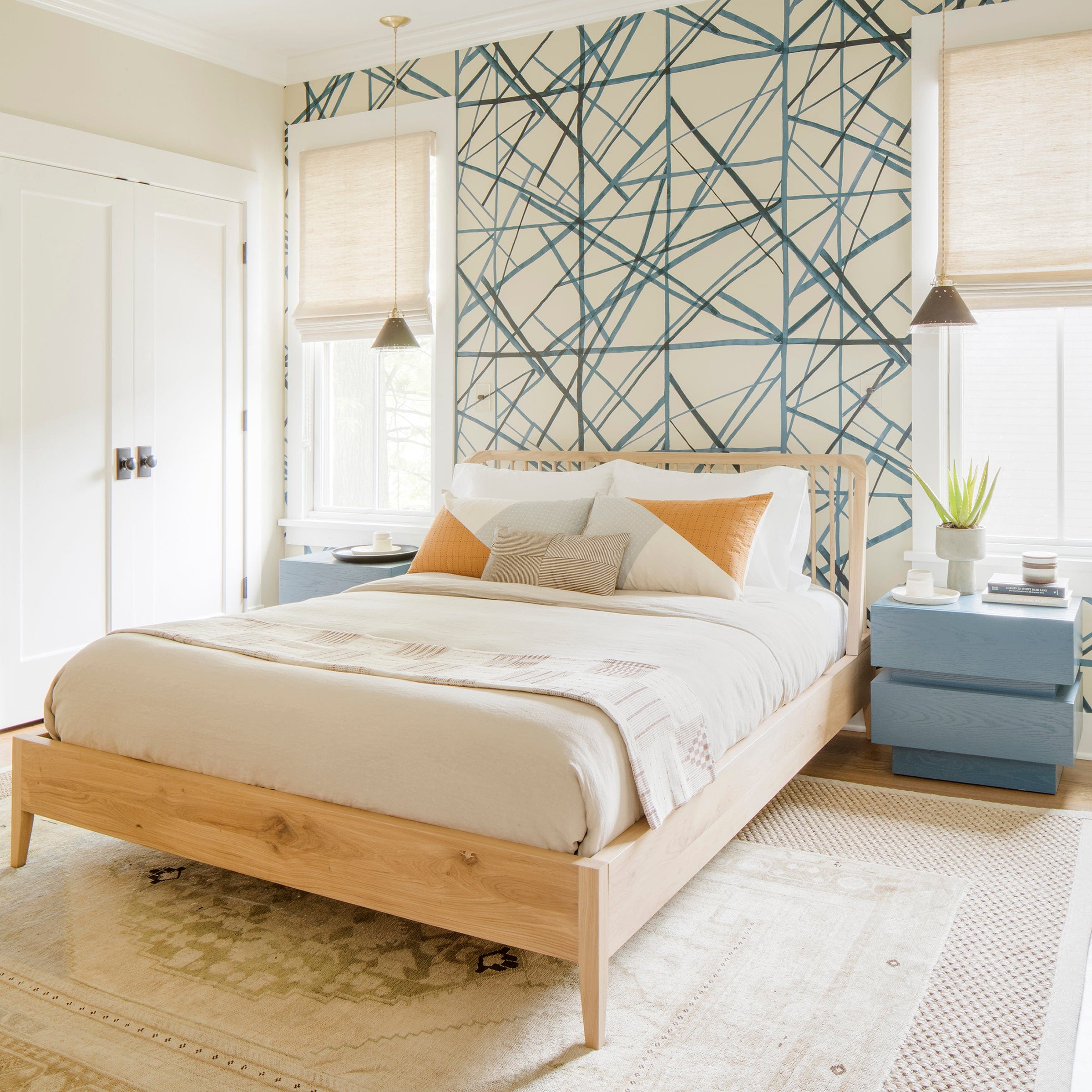 Ethnicraft Furniture Oak Spindle Bed