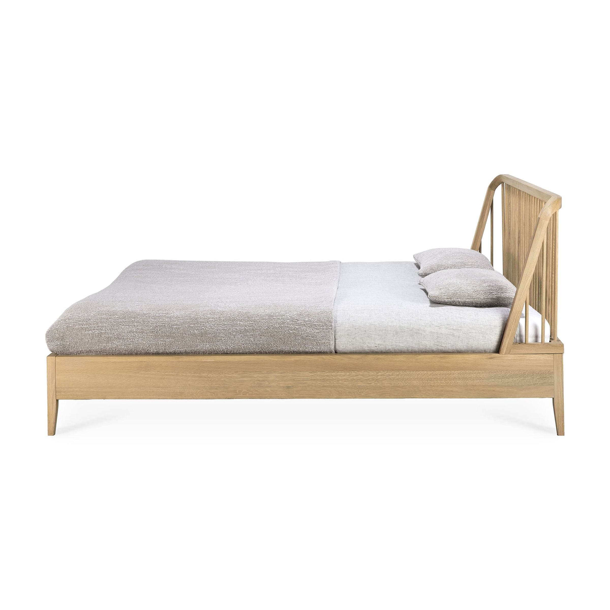 Ethnicraft Furniture Oak Spindle Bed