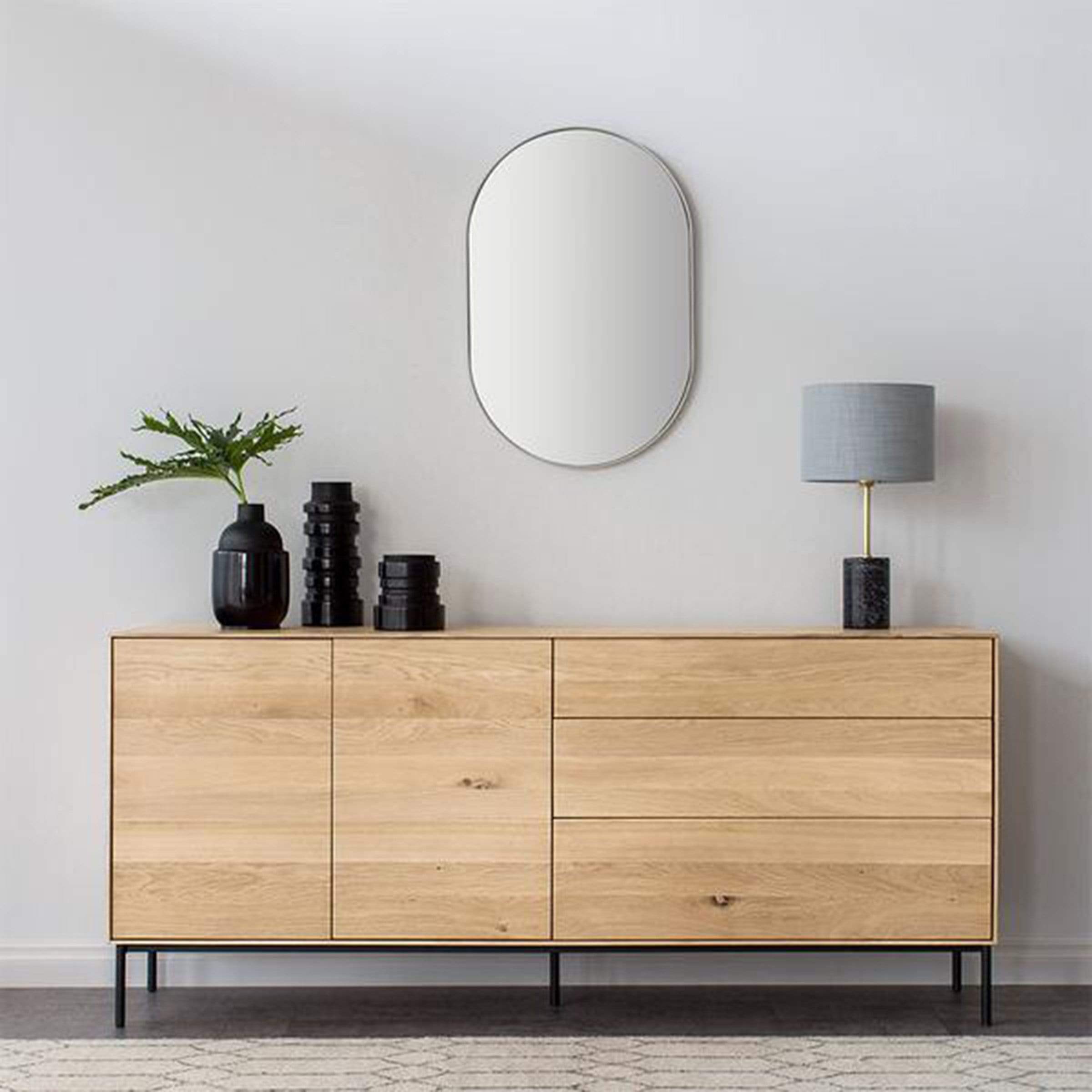 Ethnicraft Furniture Oak Whitebird Sideboard