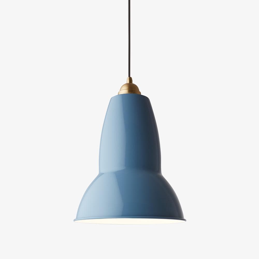 Anglepoise Lighting Dusty Blue Original 1227™ Brass Maxi Pendant
