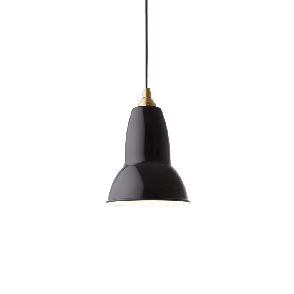 Anglepoise Lighting Jet Black Original 1227™ Brass Pendant