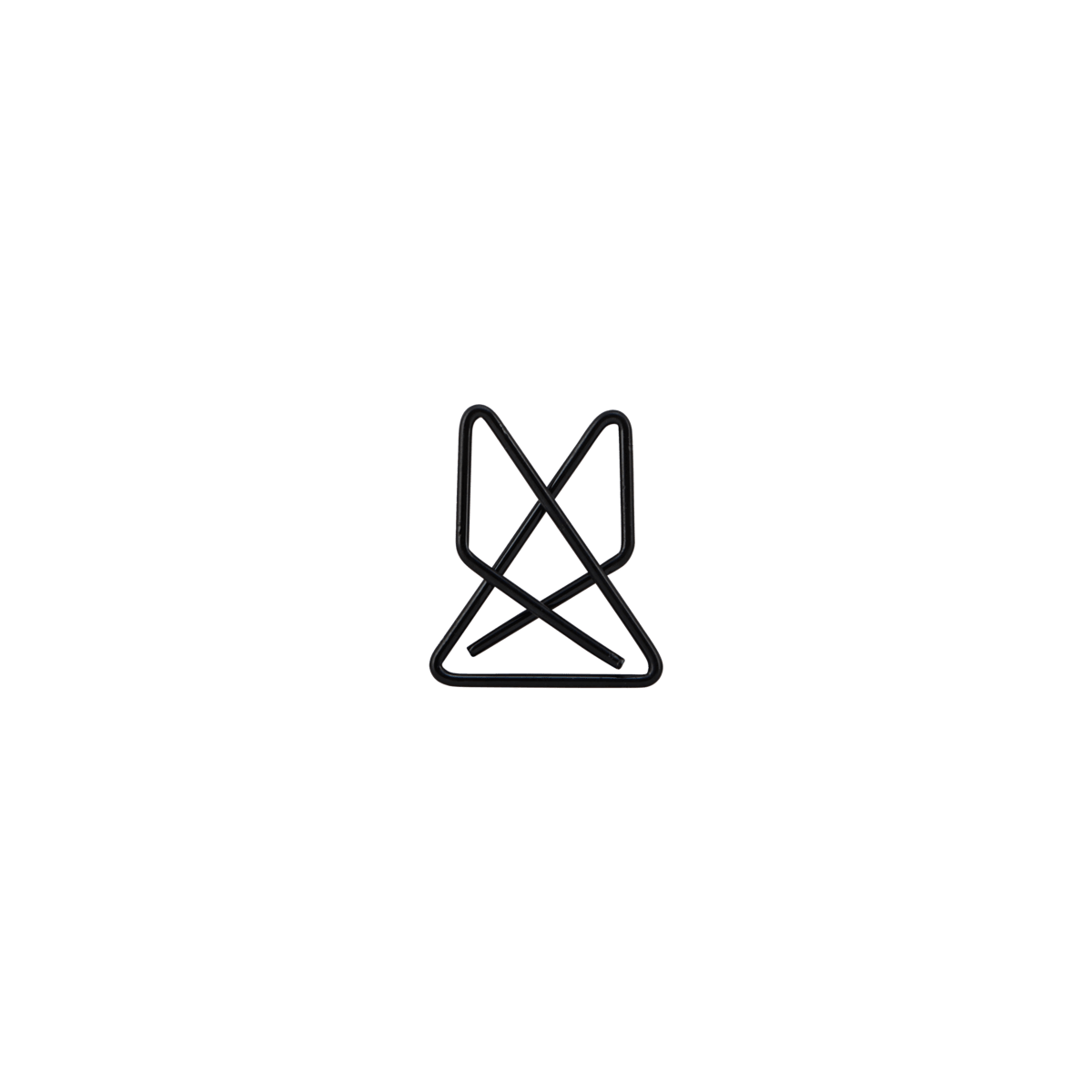 Monograph Paper Clips Paper Clip, Cat-eye, Black