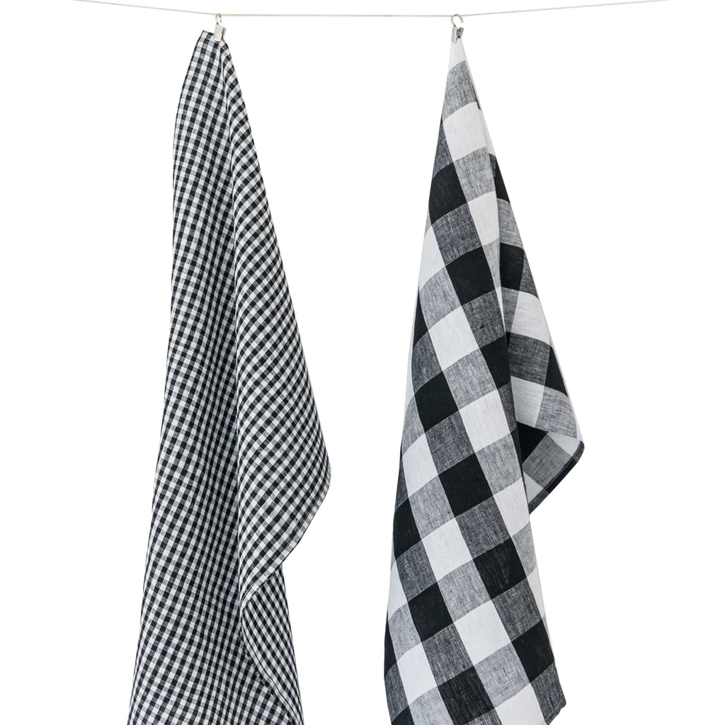 Heirloomed Collection Textile Picnic Gingham Small Check Tea Towel