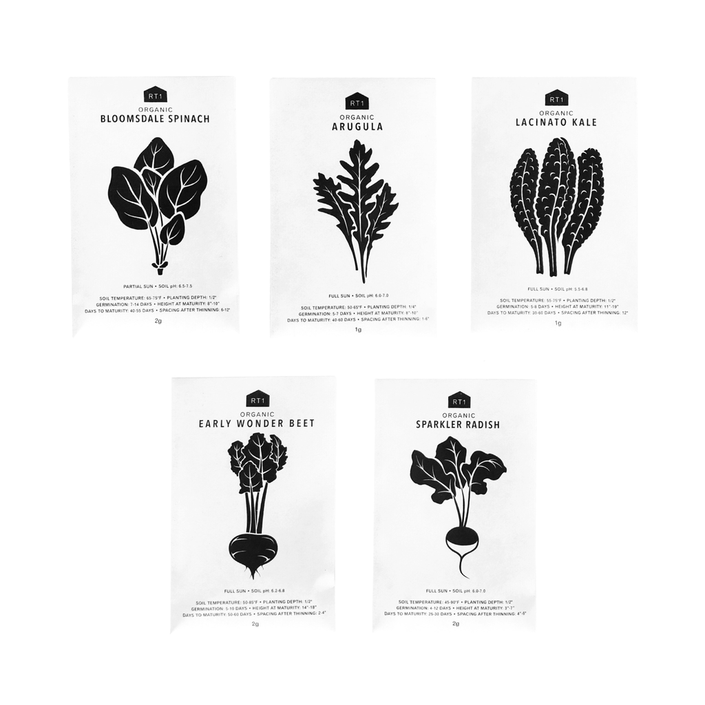 RT1home RT1home - VEGETABLE SEEDS - PACK OF 5
