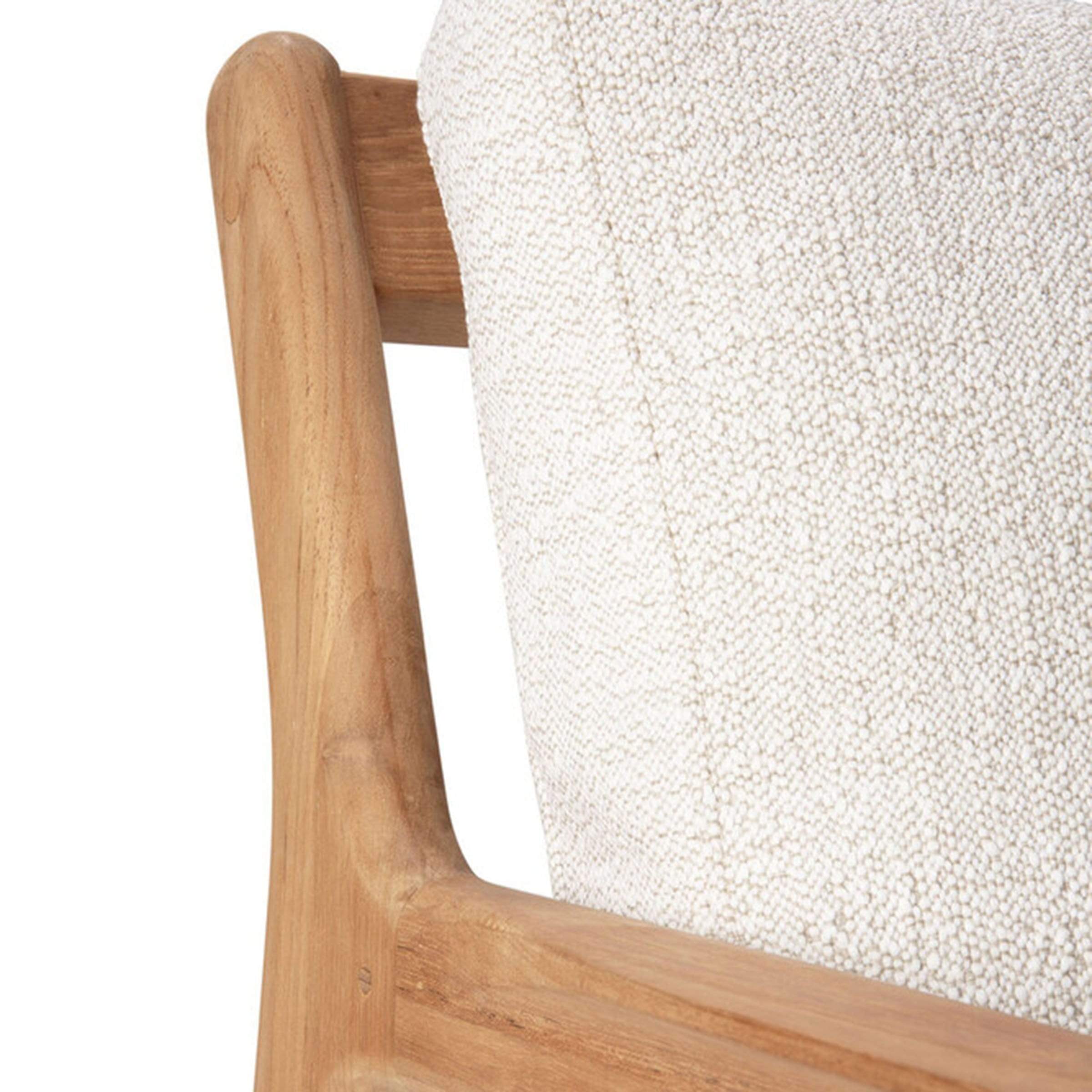 Ethnicraft Furniture Teak Jack Outdoor Lounge Chair