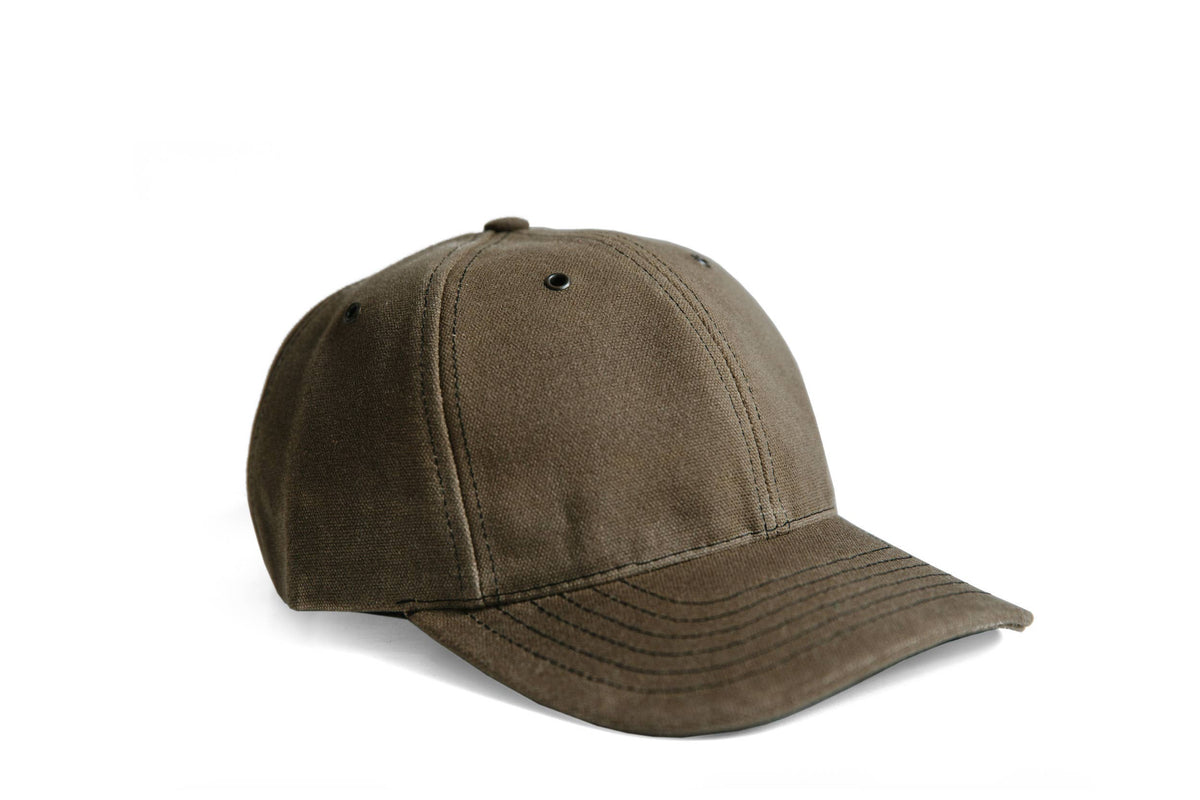 Waxed Canvas Baseball Hat Asher + Rye