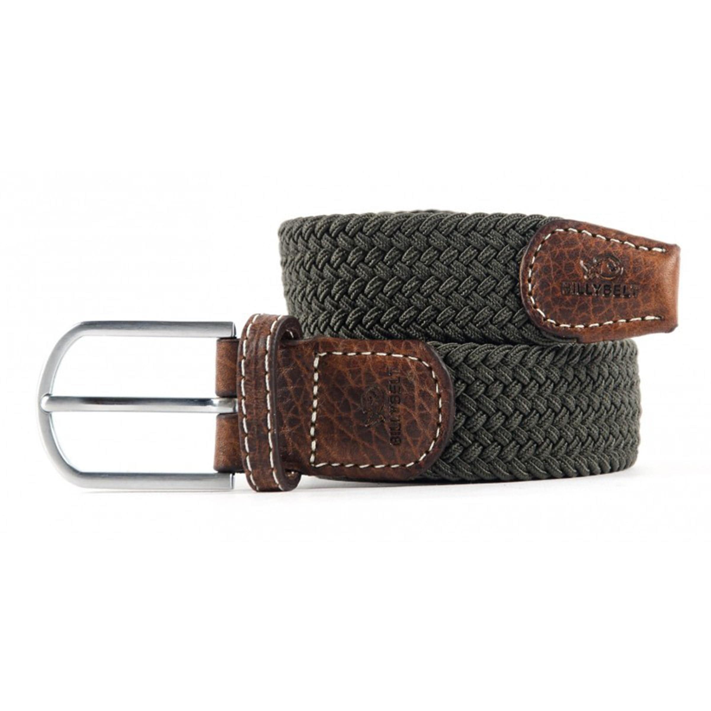 Elastic woven belt