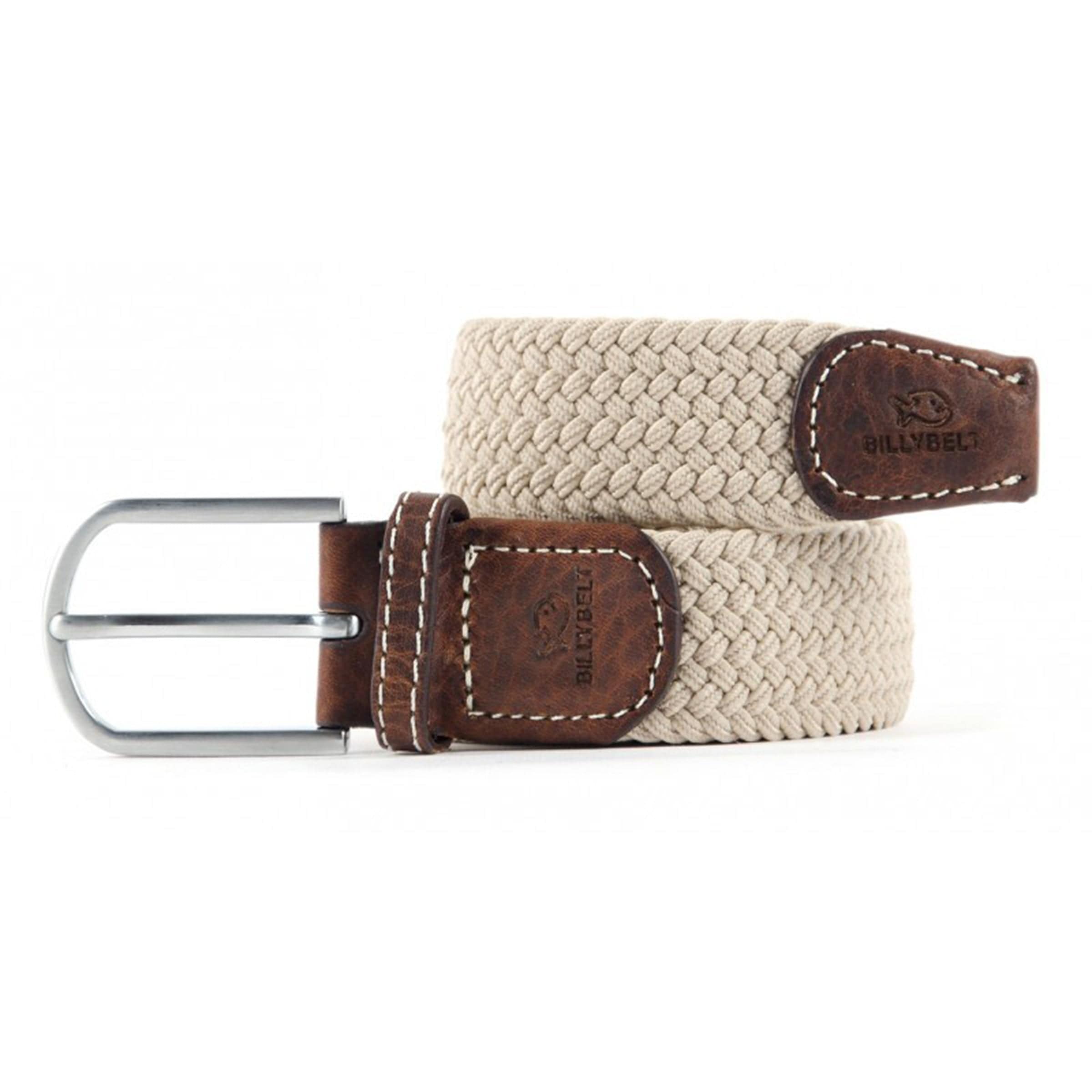 Elastic woven belt