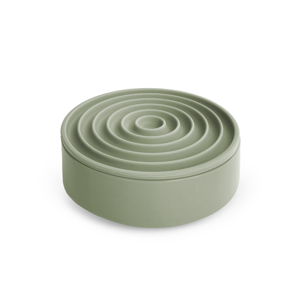 Lambwolf Collective Pet 3-In-1 Dog Lick Mat + Slowfeeder, Fern Green