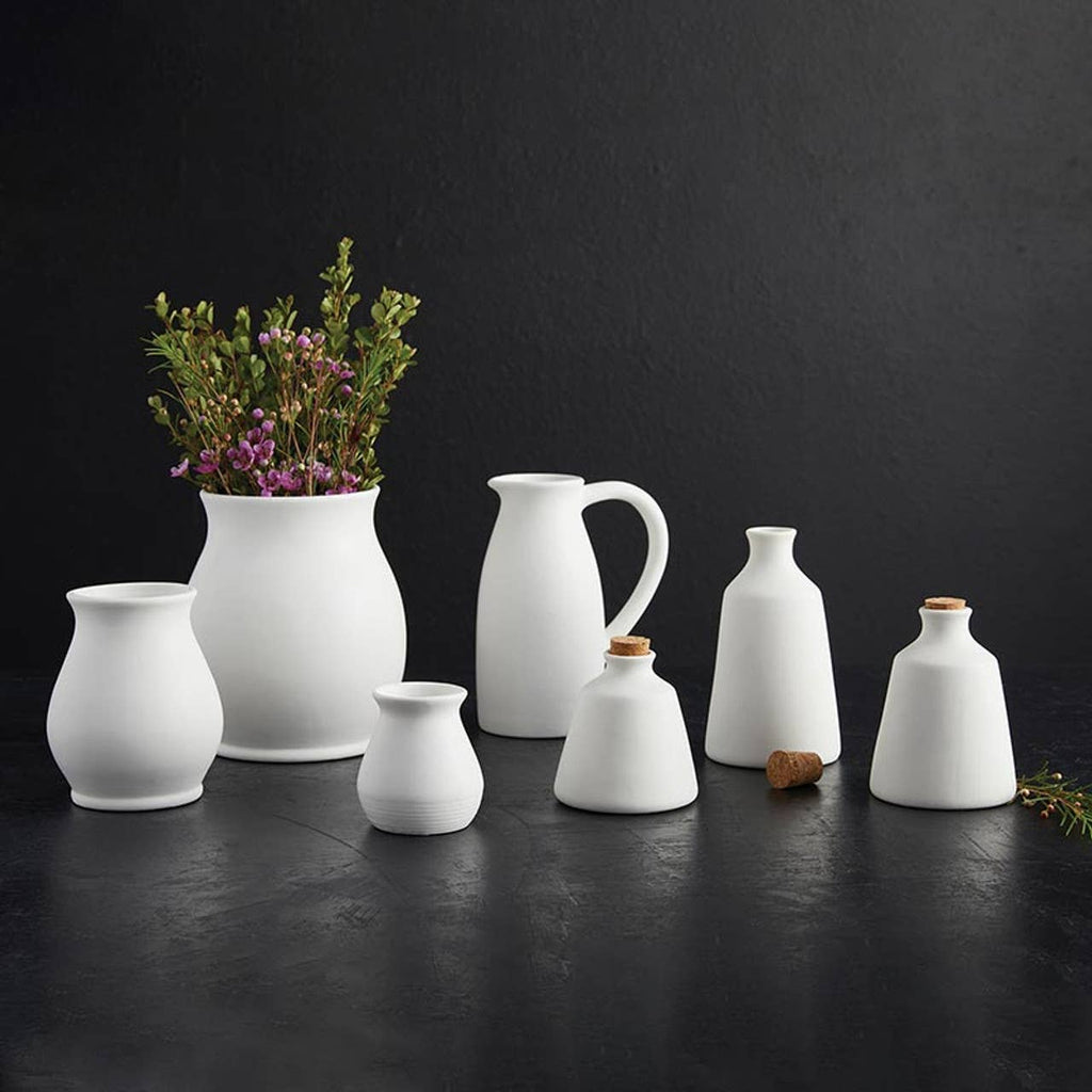 47th & Main (Creative Brands) 47th & Main (Creative Brands) - White Ceramic Bloom Vase - Large