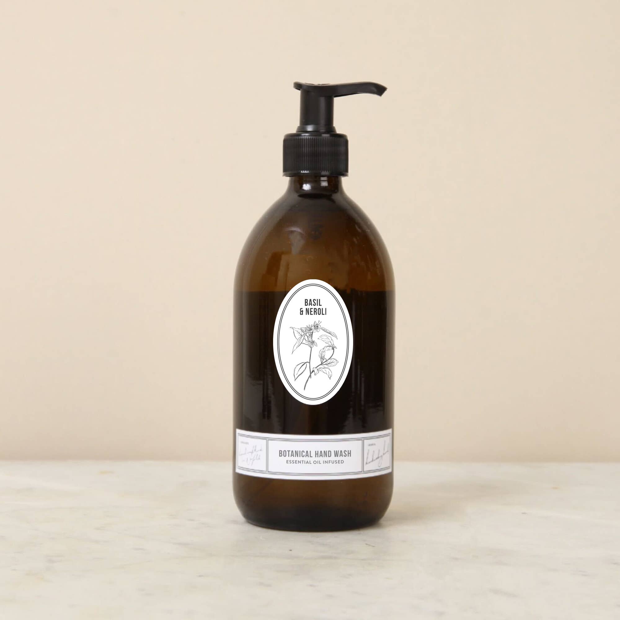 Norfolk Natural Living 500ml - Hand Wash Basil and Neroli