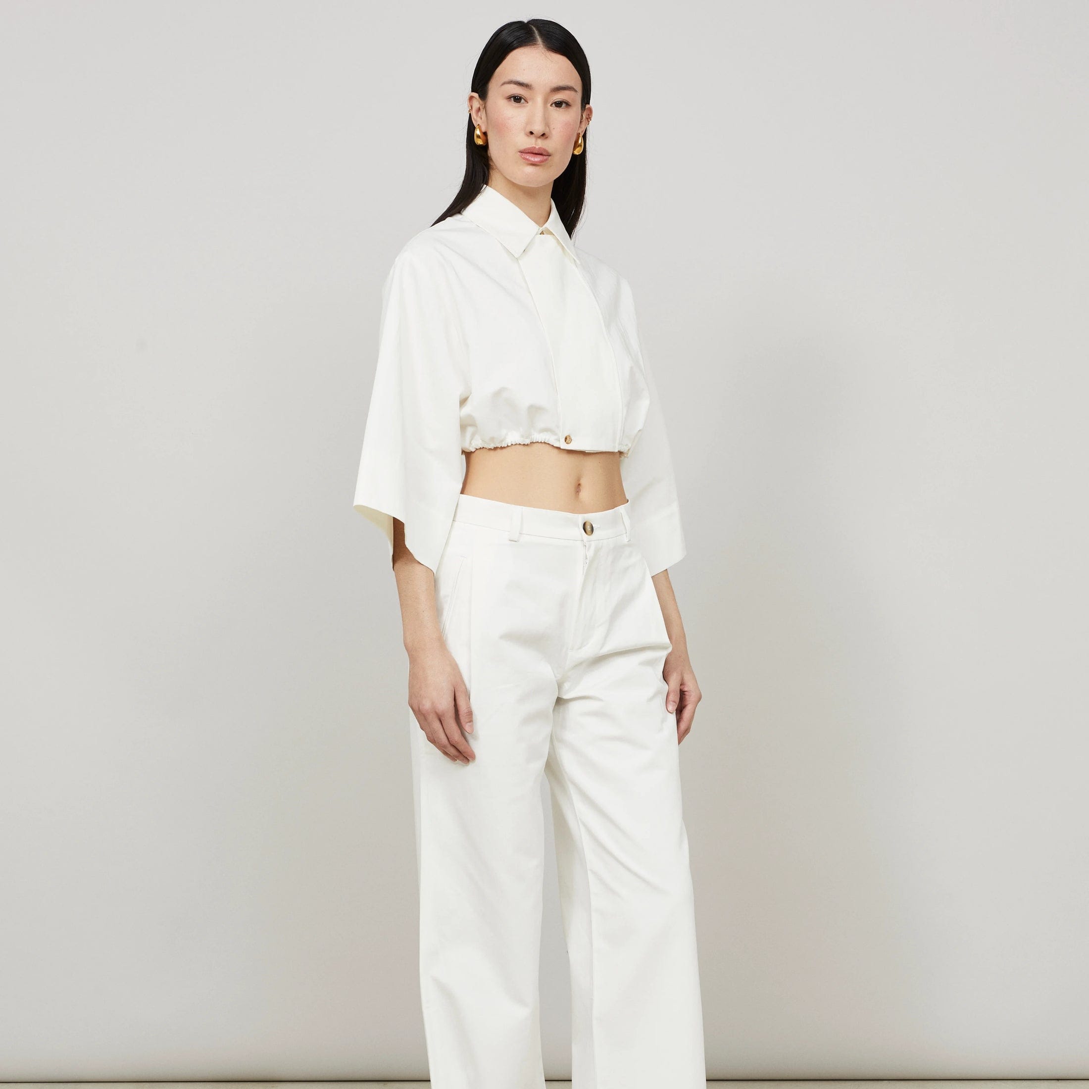 ADN Paris SHOP Alma Mini-Cropped Shirt