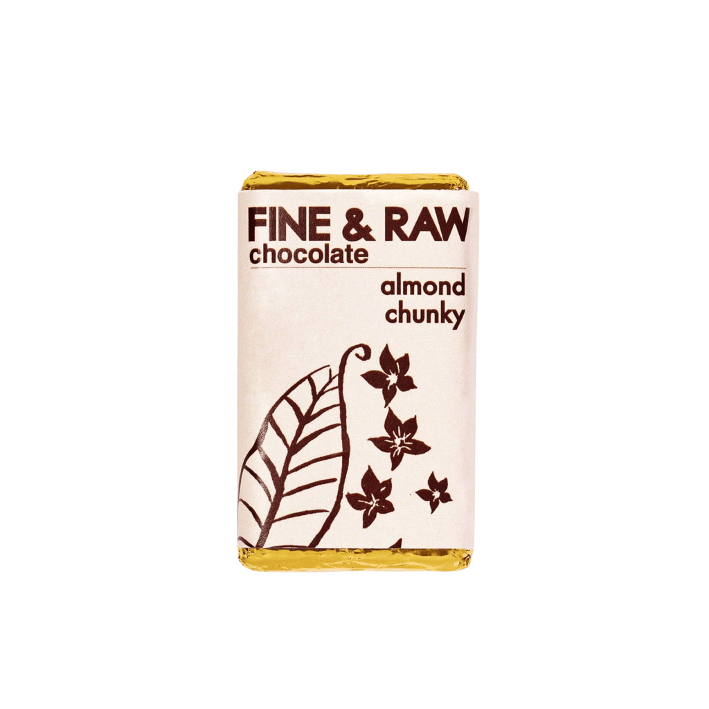 FINE & RAW Almond Chunky Chocolate, 1.5oz