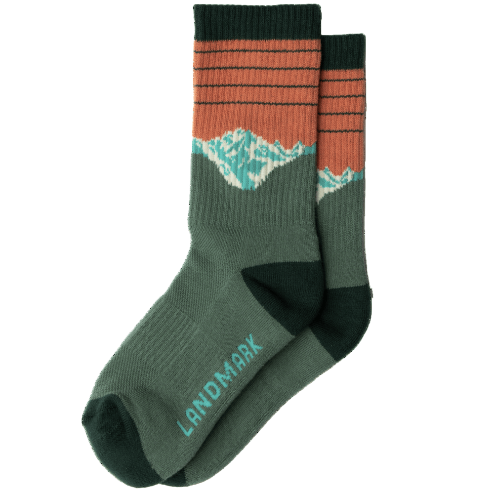 The Landmark Project Socks L/XL Alpine Sunrise Sock
