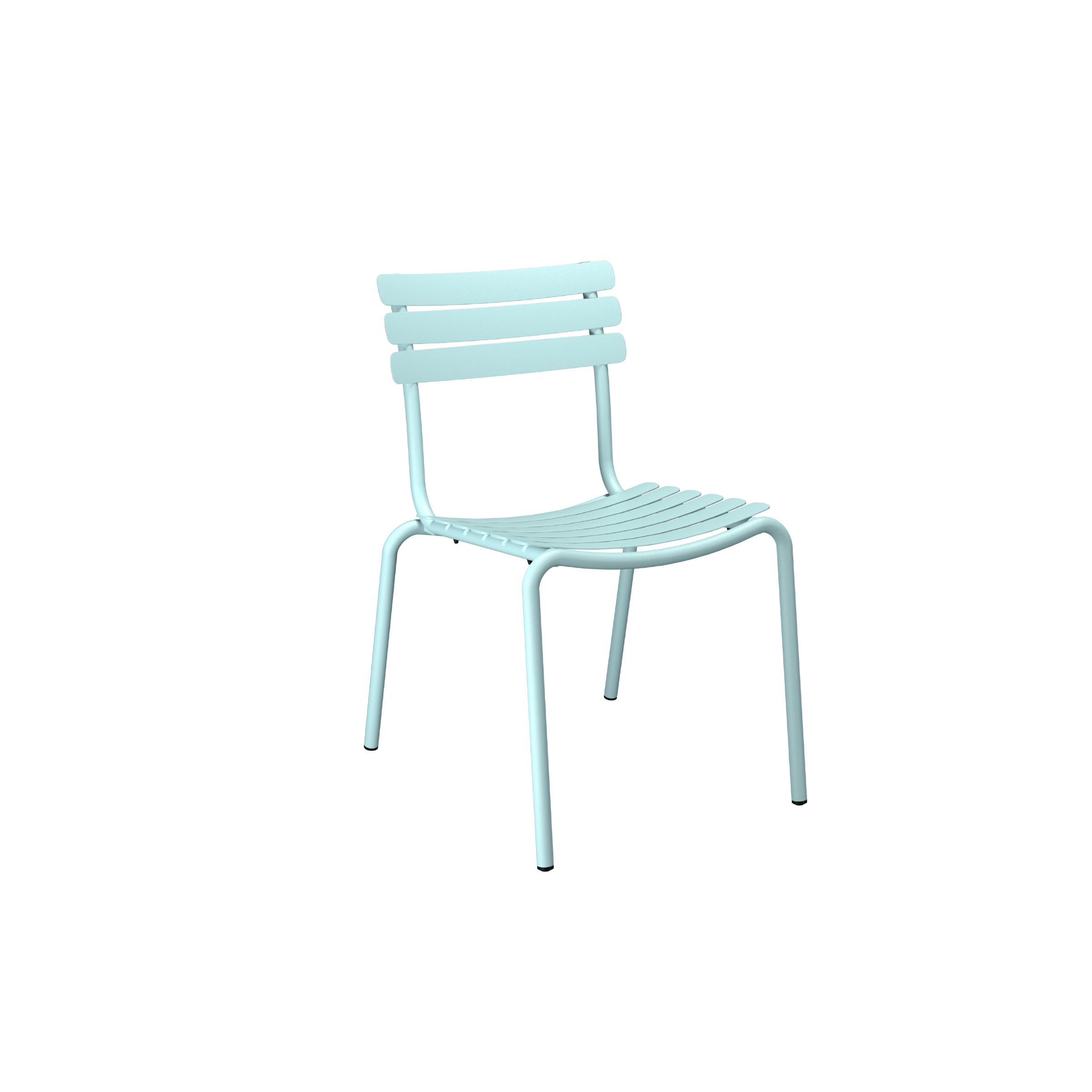 HOUE SHOP Ice Blue Alua Dining Chair Without Armrest