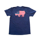 American Rhino Clothing Navy / Small American Rhino T-Shirt