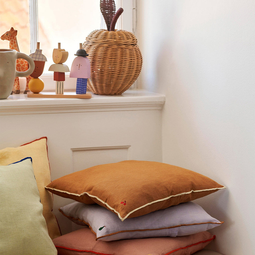 Ferm Living Basket Apple Braided Storage Basket