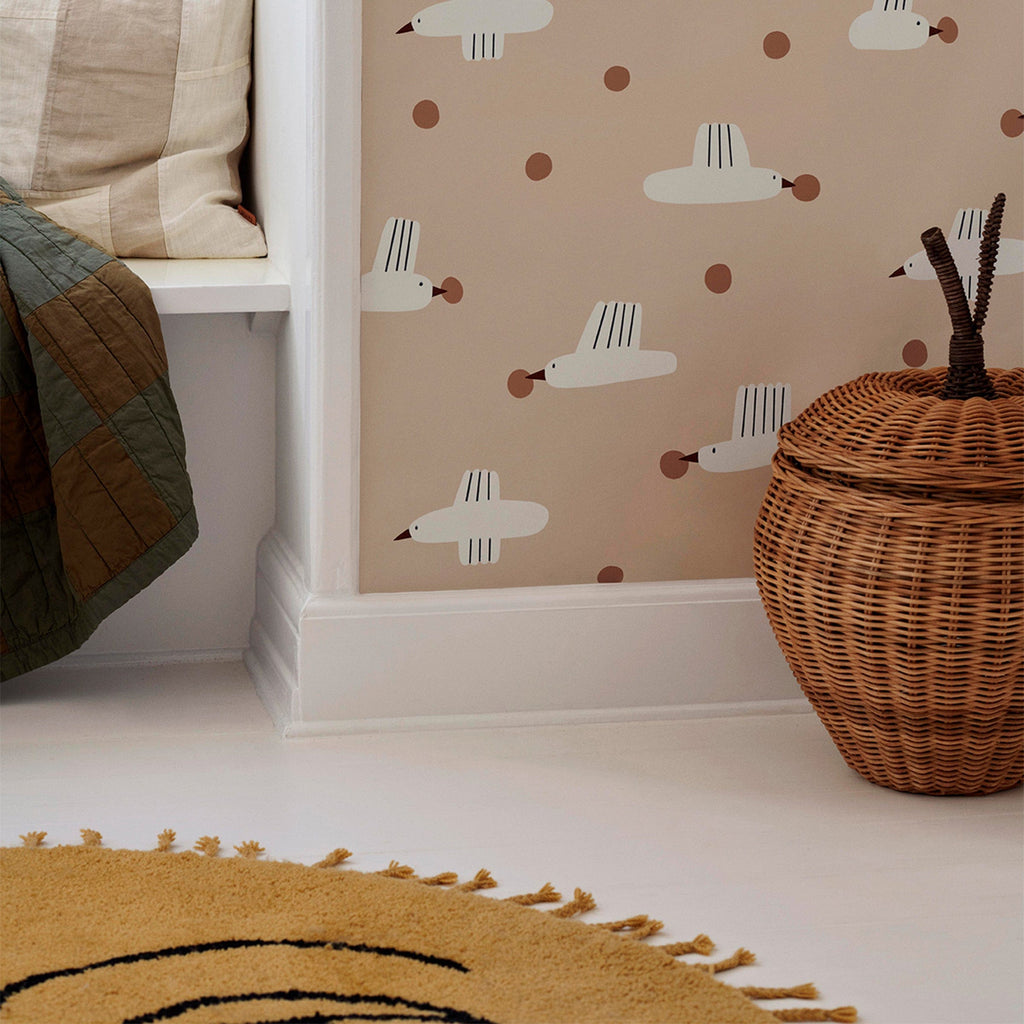 Ferm Living Basket Apple Braided Storage Basket