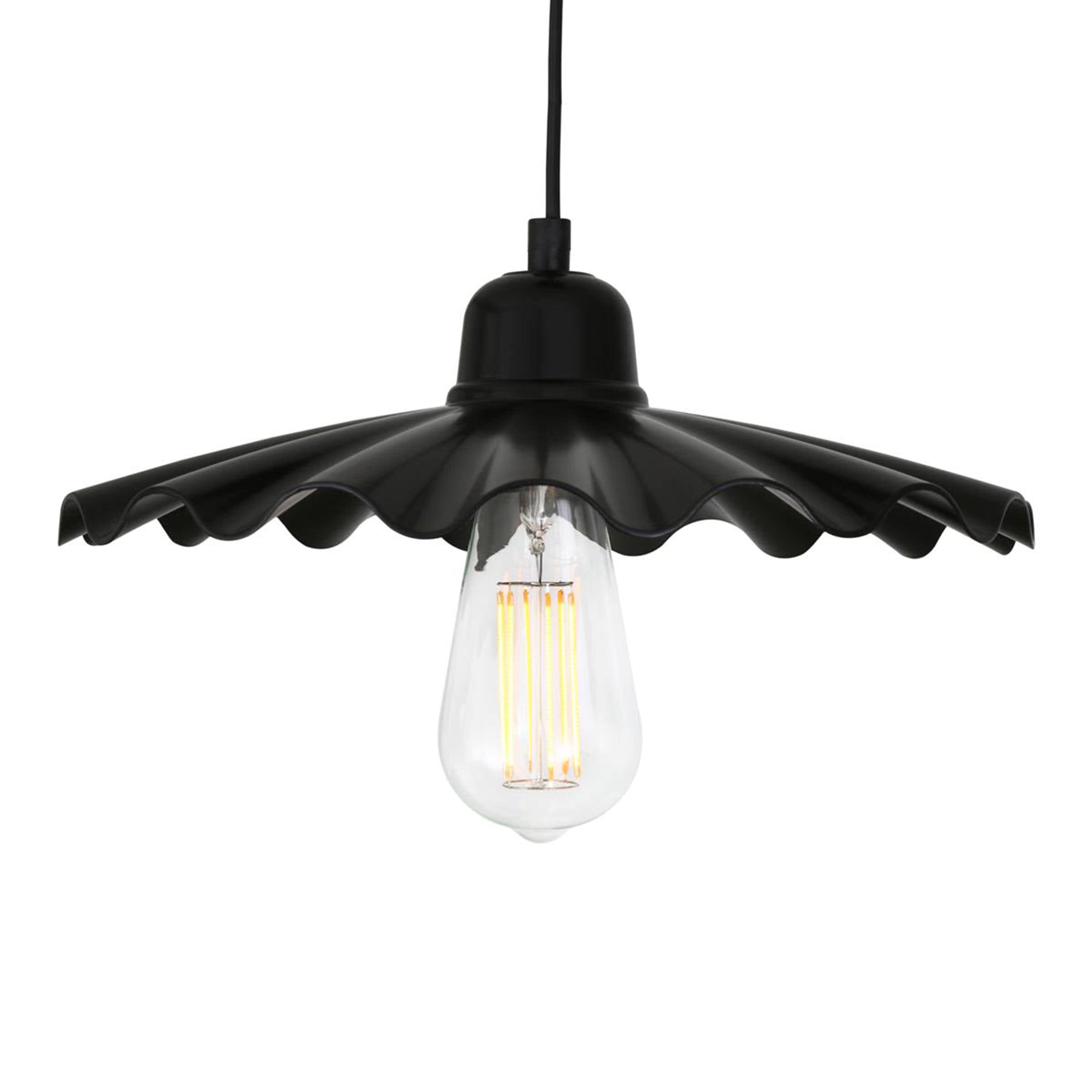 Mullan Lighting Lighting Ardle Ripple Shade Pendant