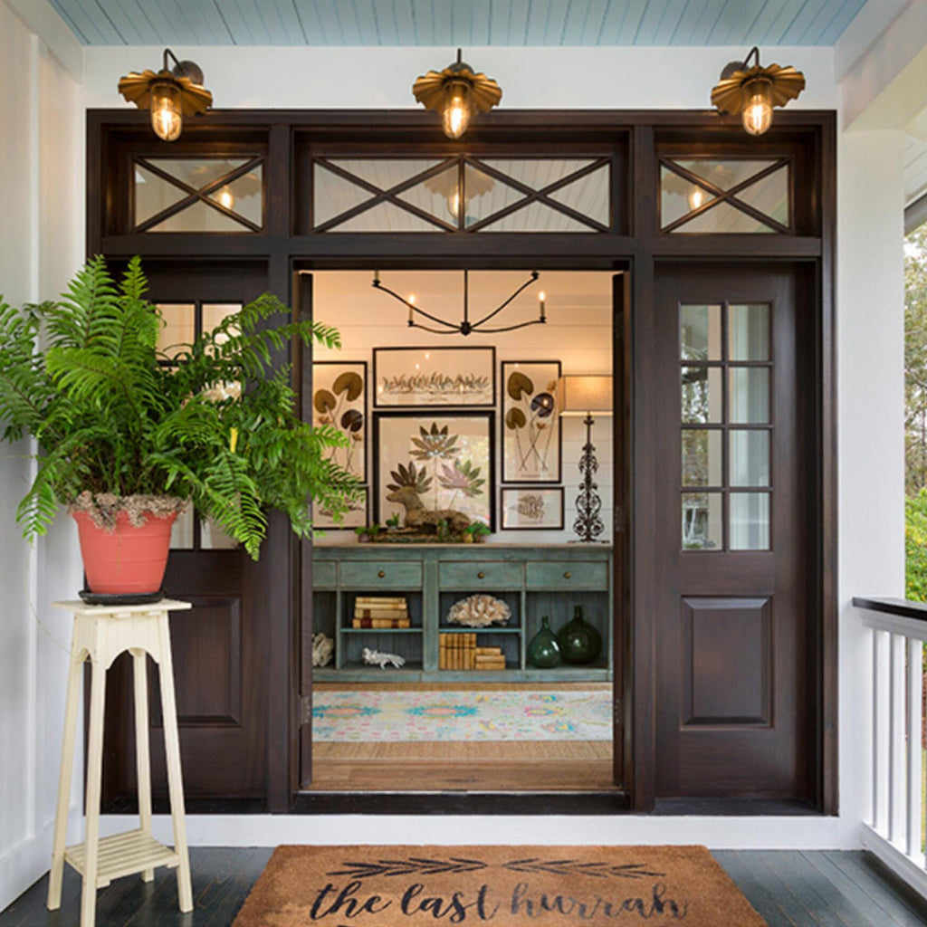 Mullan Lighting Lighting Ardle Well Glass Outdoor Wall Sconce